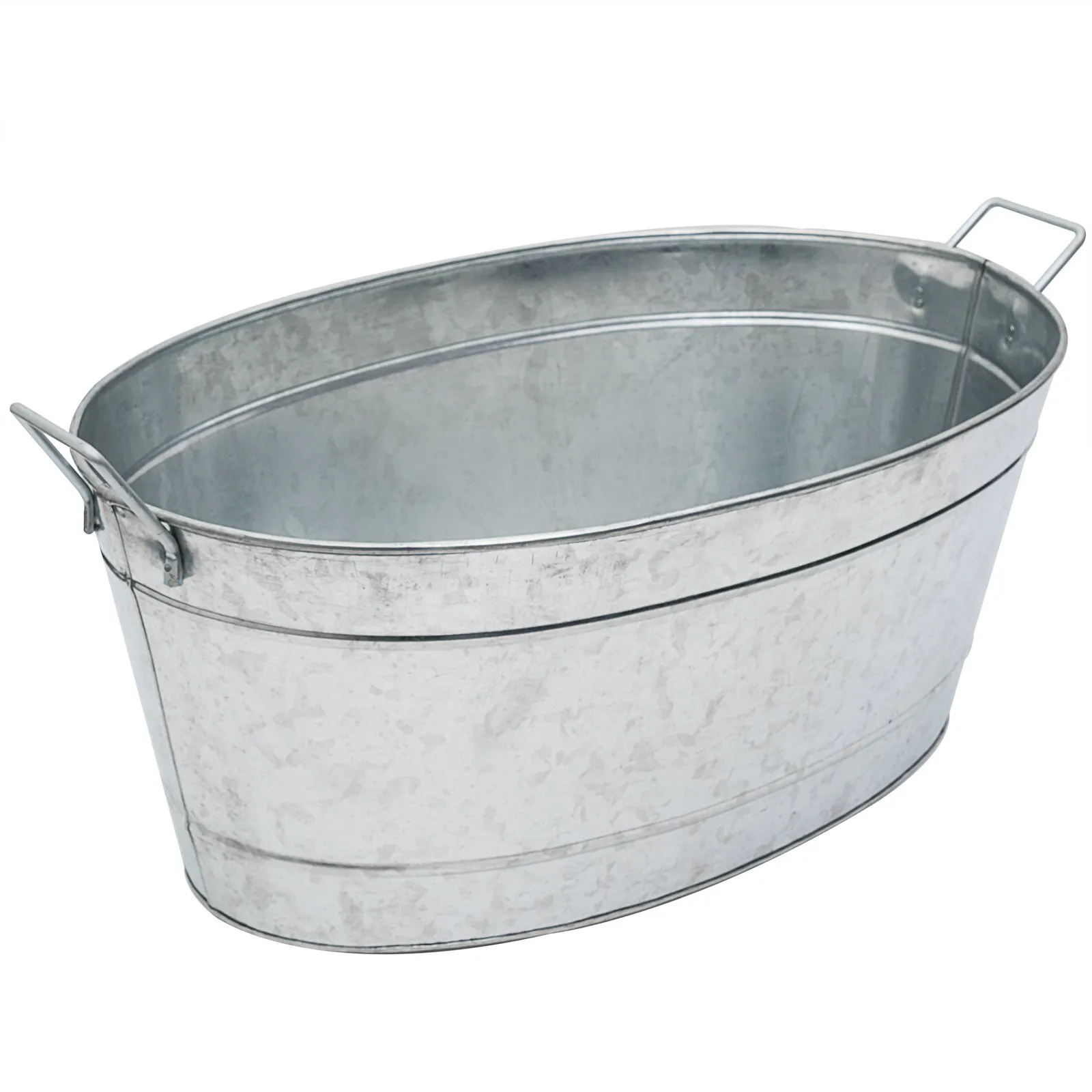 Galvanized tub