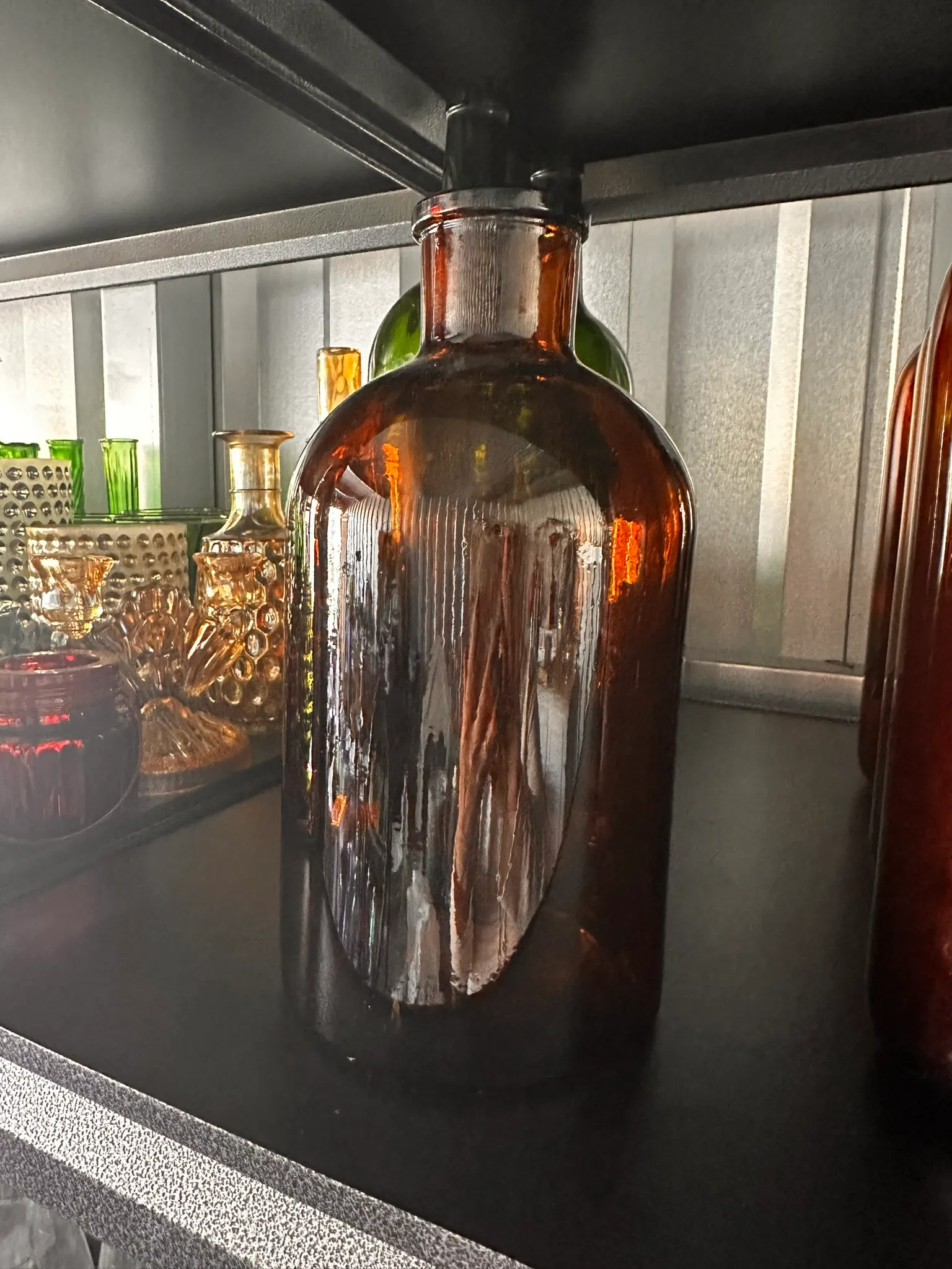 Medium Amber Bottle