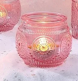 Pink Votive holder