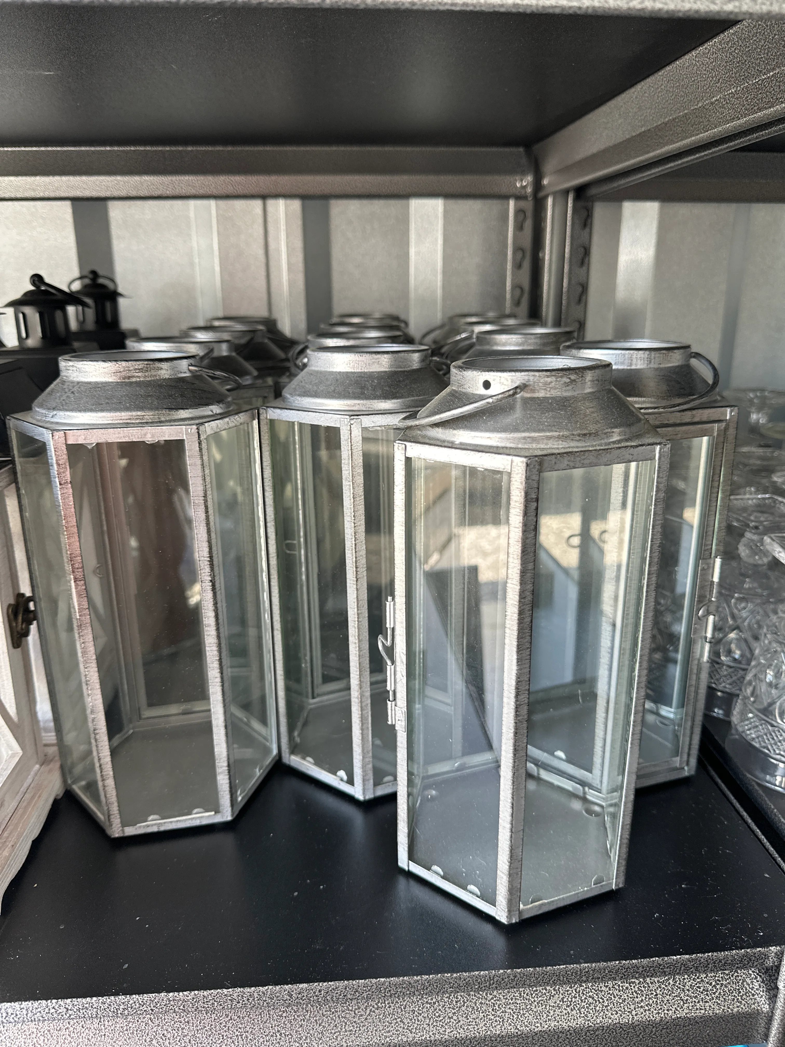 Silver Lantern modern medium