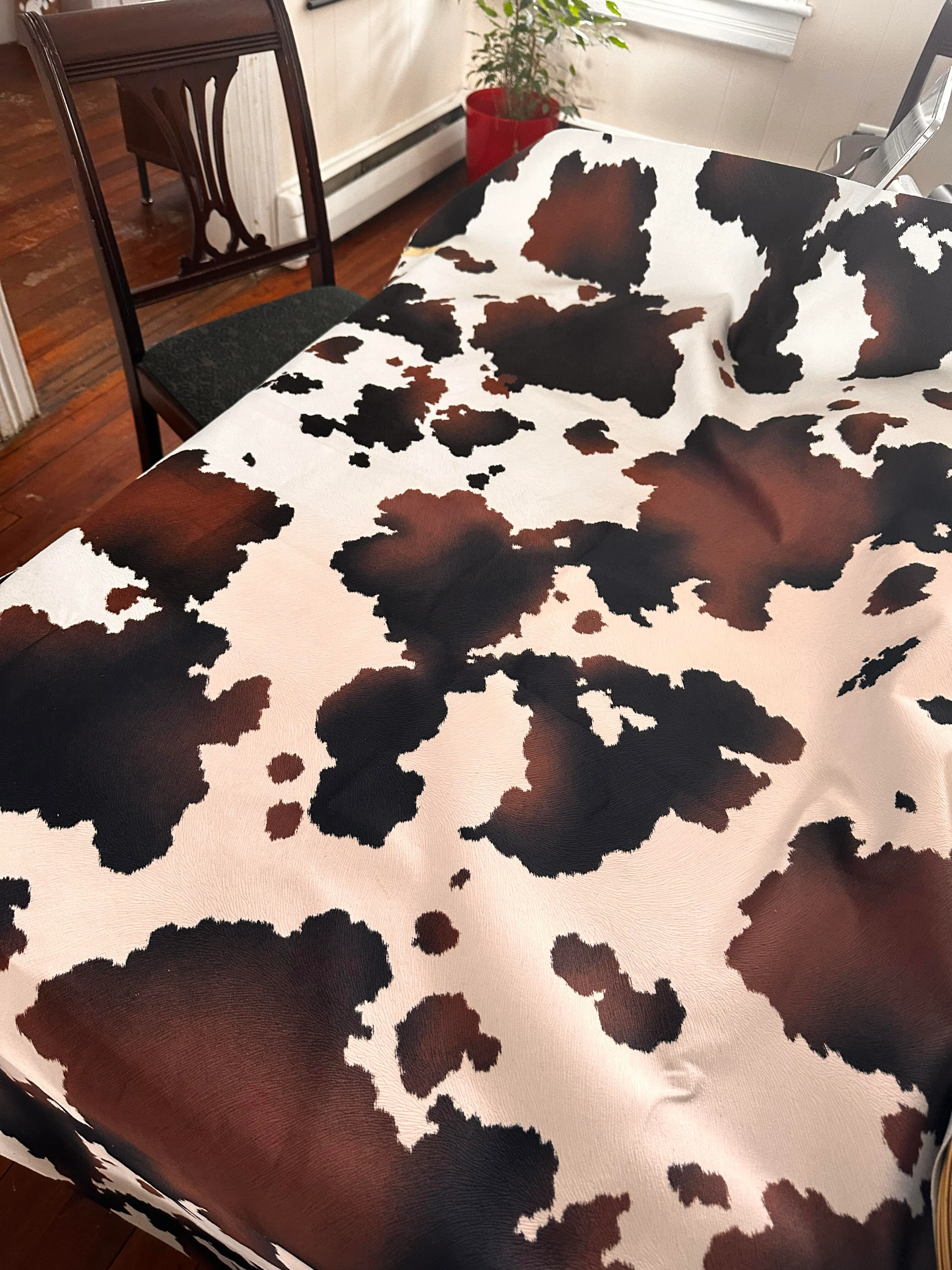 Faux Cow Hide Throw-Item # 1513