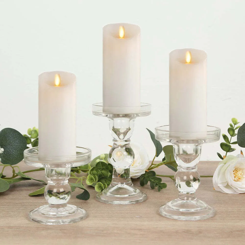 Clear pillar holder-Large