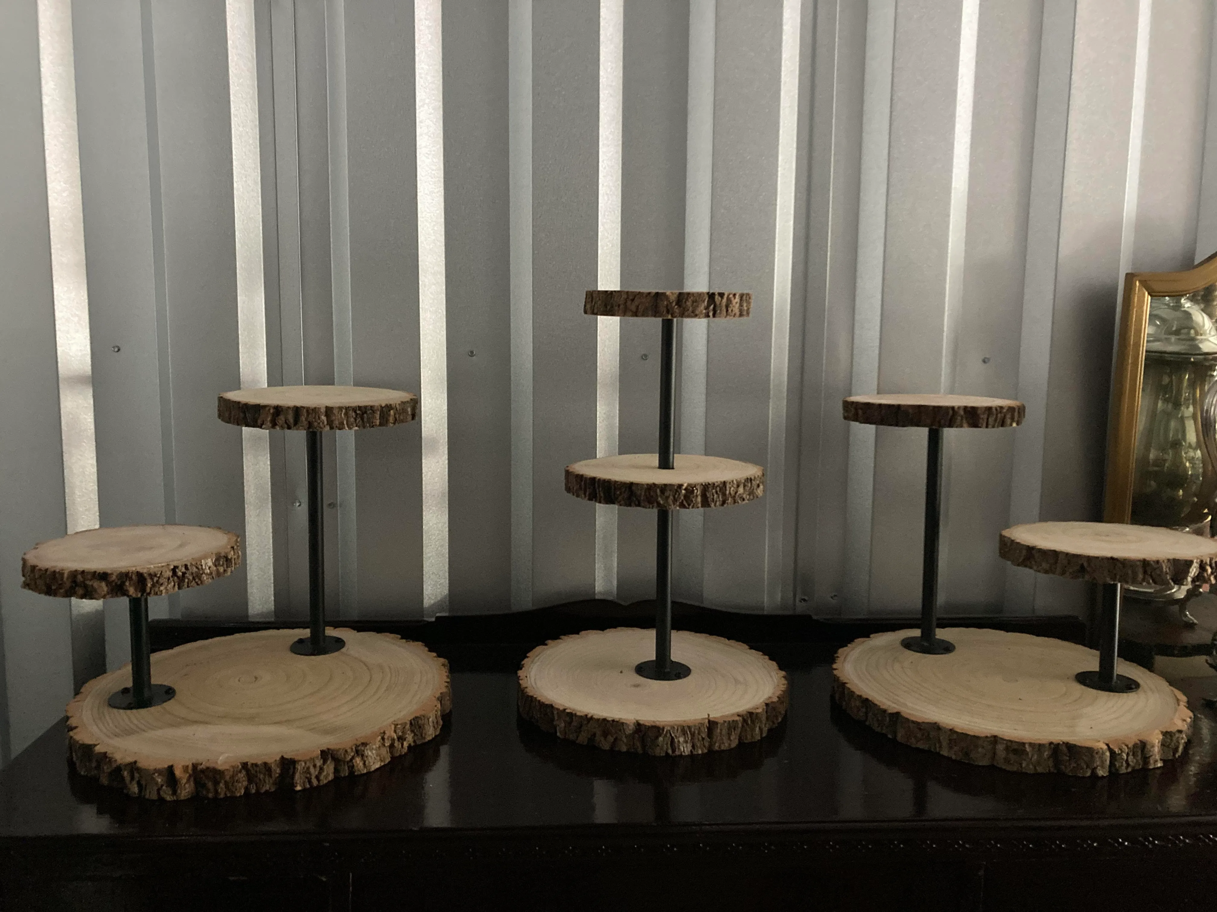 Cupcake Stand-Wooden Tiered
