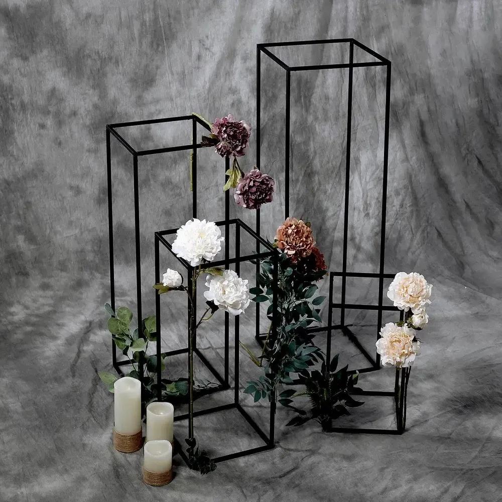 Floral Stand Set-Black