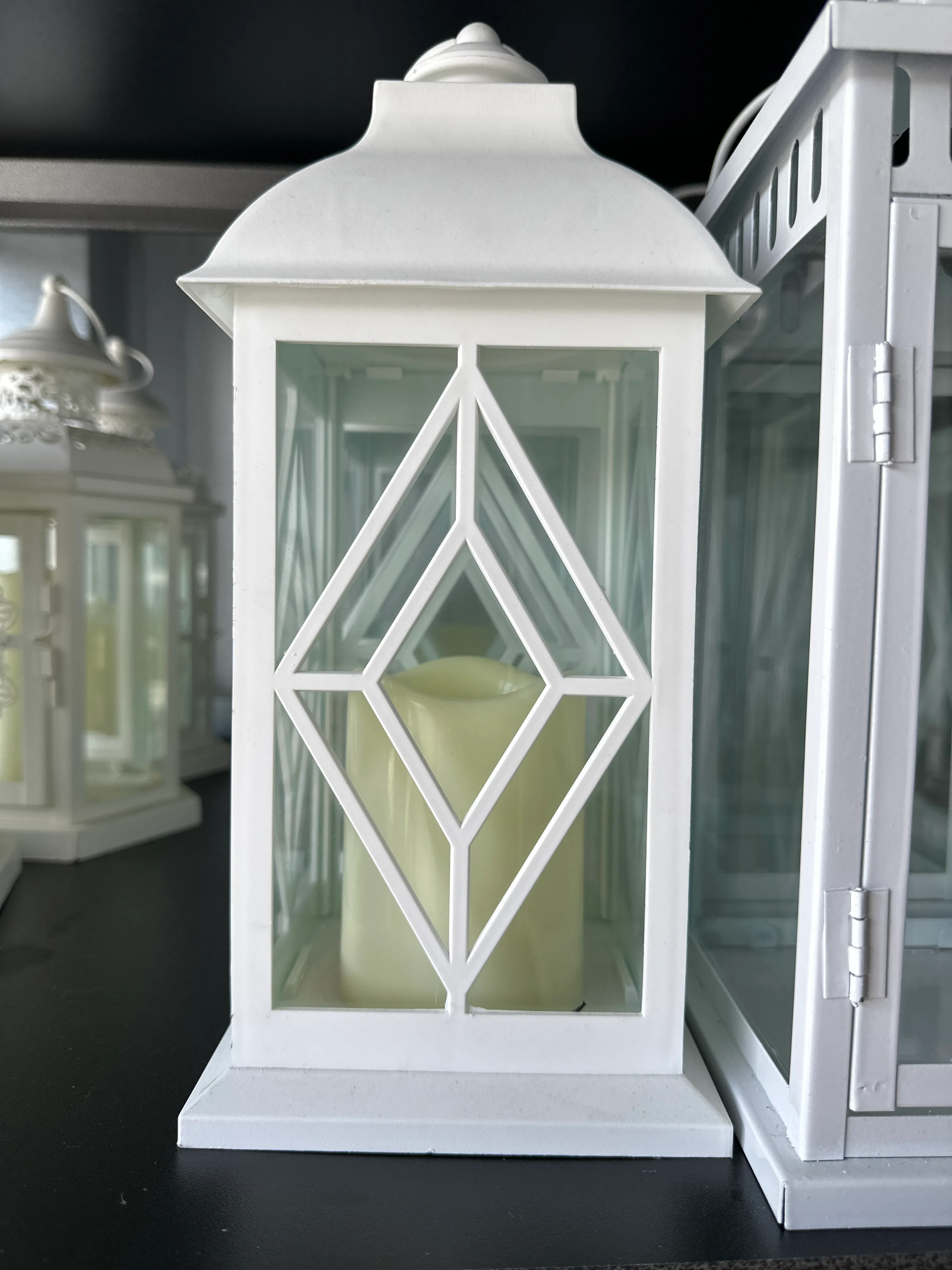 White medium Lantern