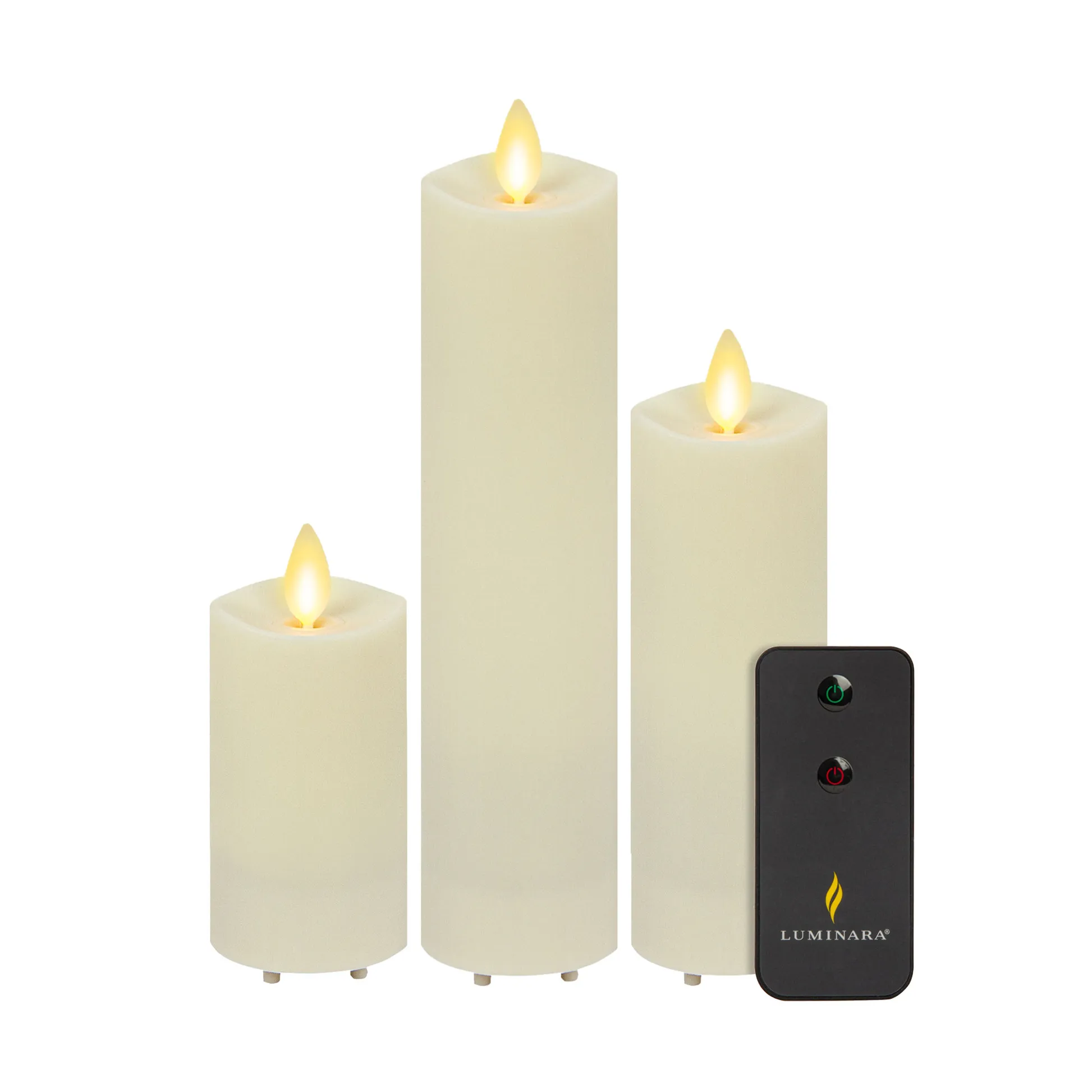 Flameless Slim Candle-Ivory