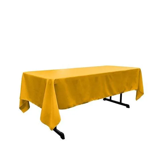 Tablecloth-polyester- 90 x 132-Mango