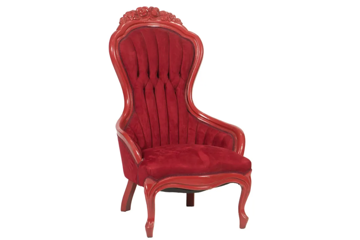 Chair-Victorian-Red