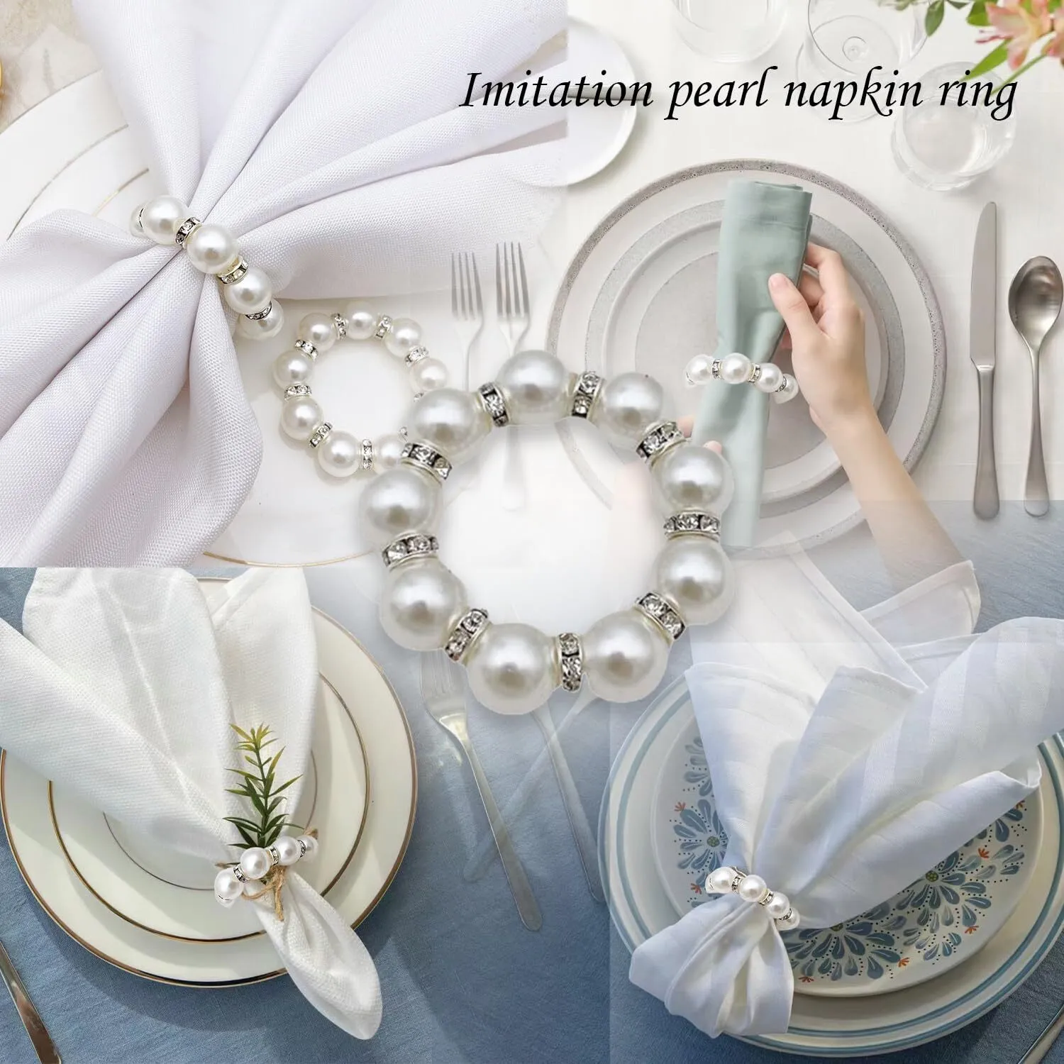 Napkin Ring-Pearl