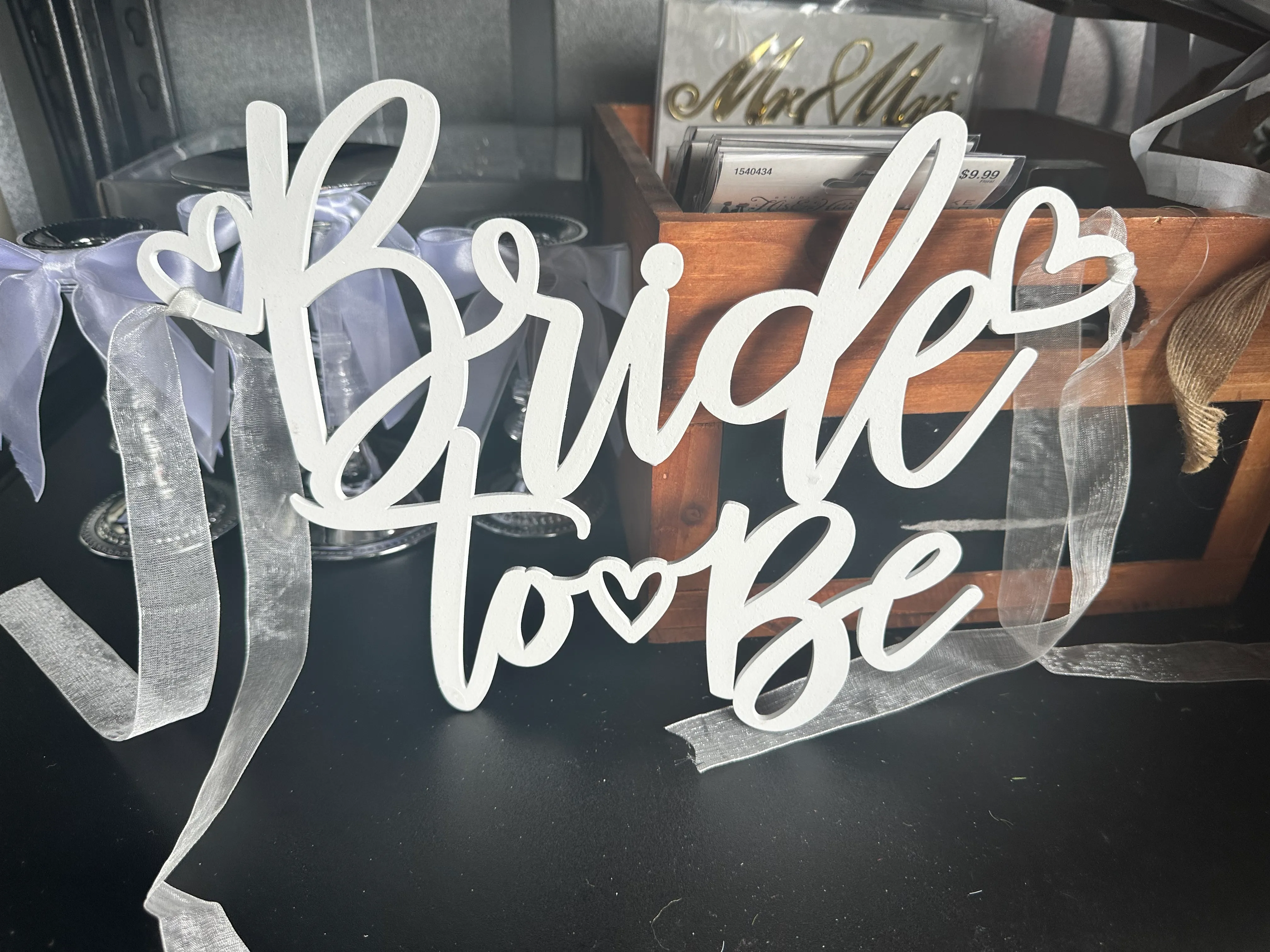 SIGN- Bride to Be-wooden