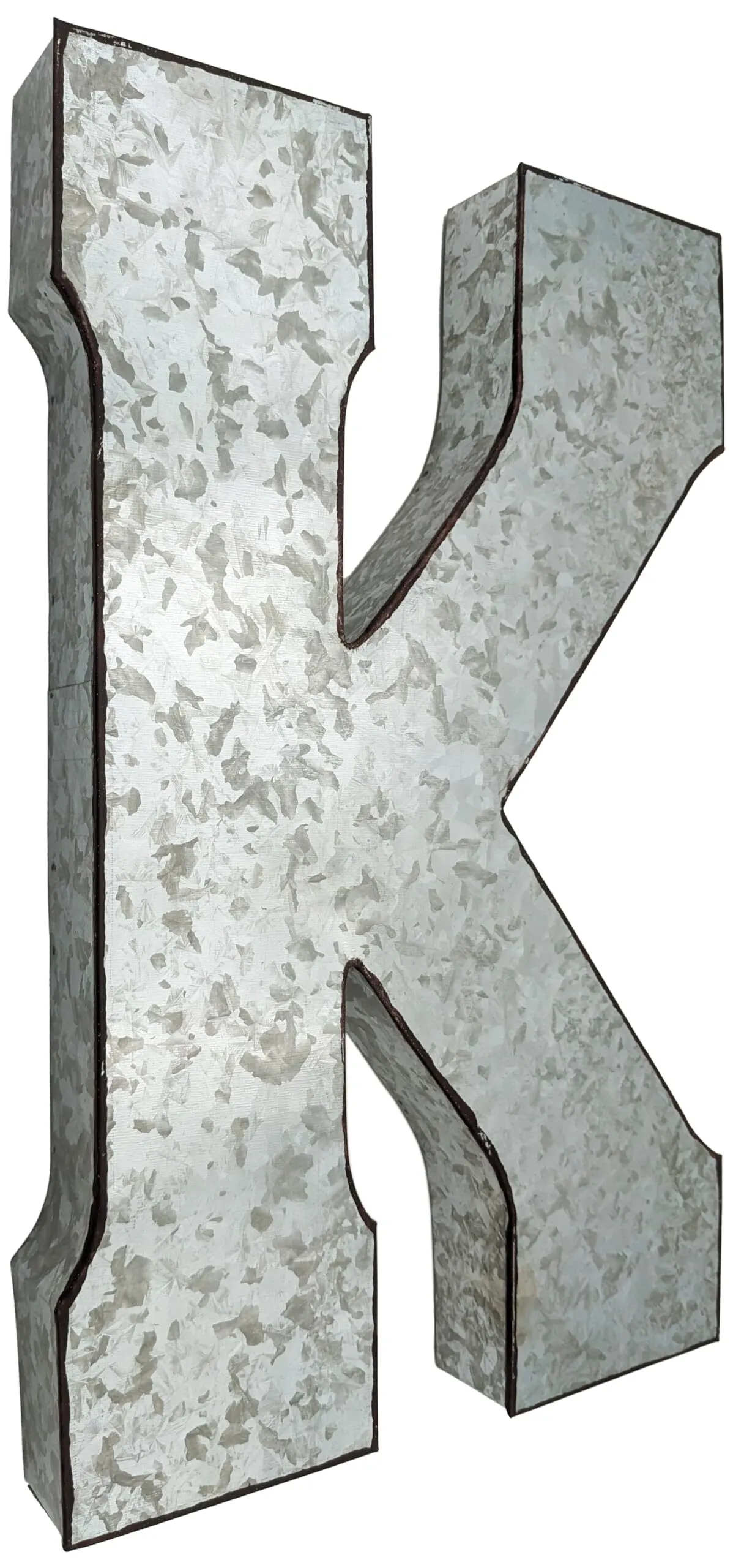 Galvanized Letter-K