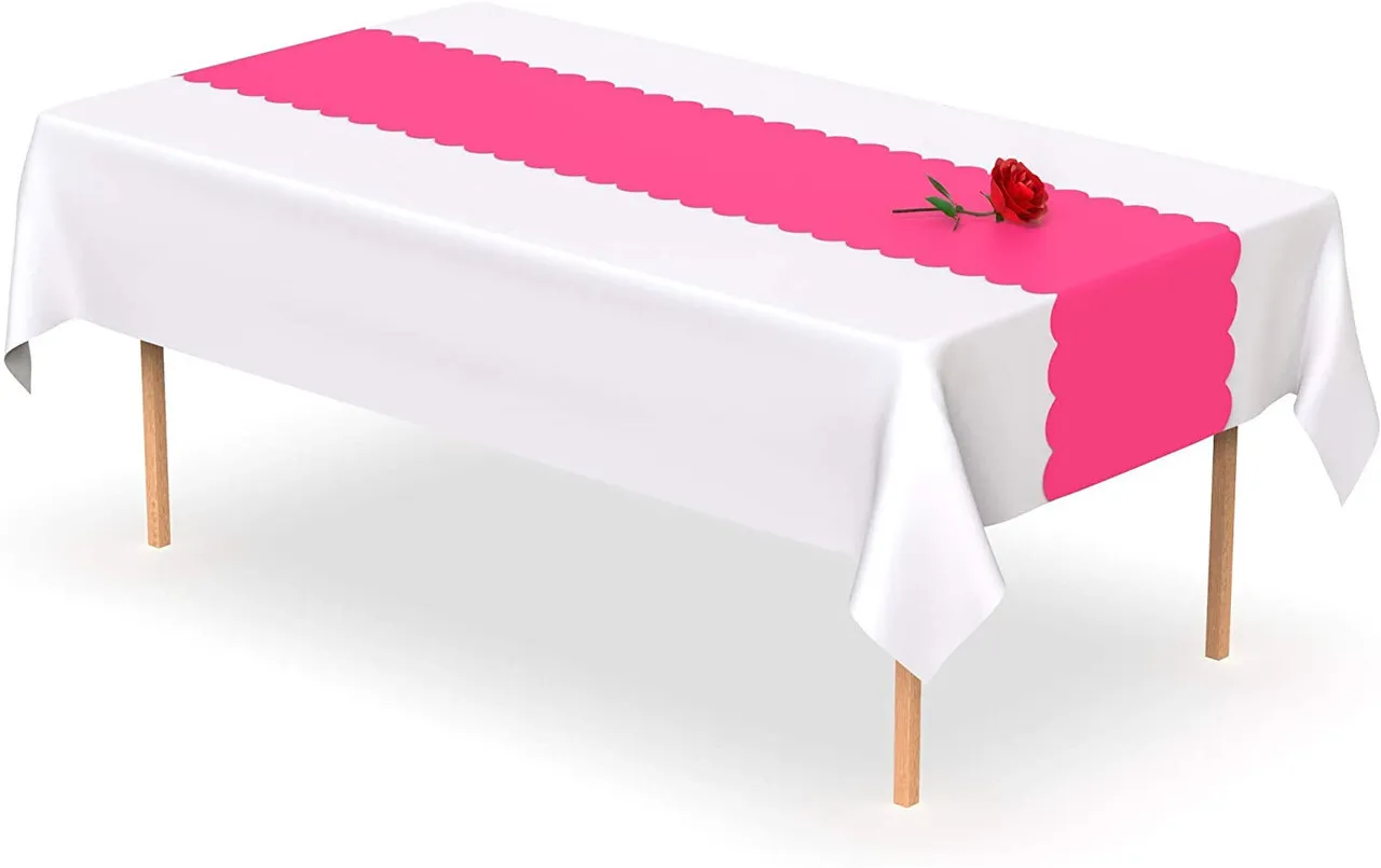 Runner-Hot pink -Chiffon