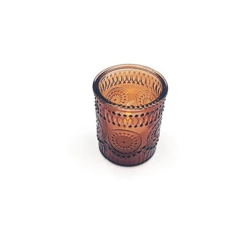 Votive-brown hobnail