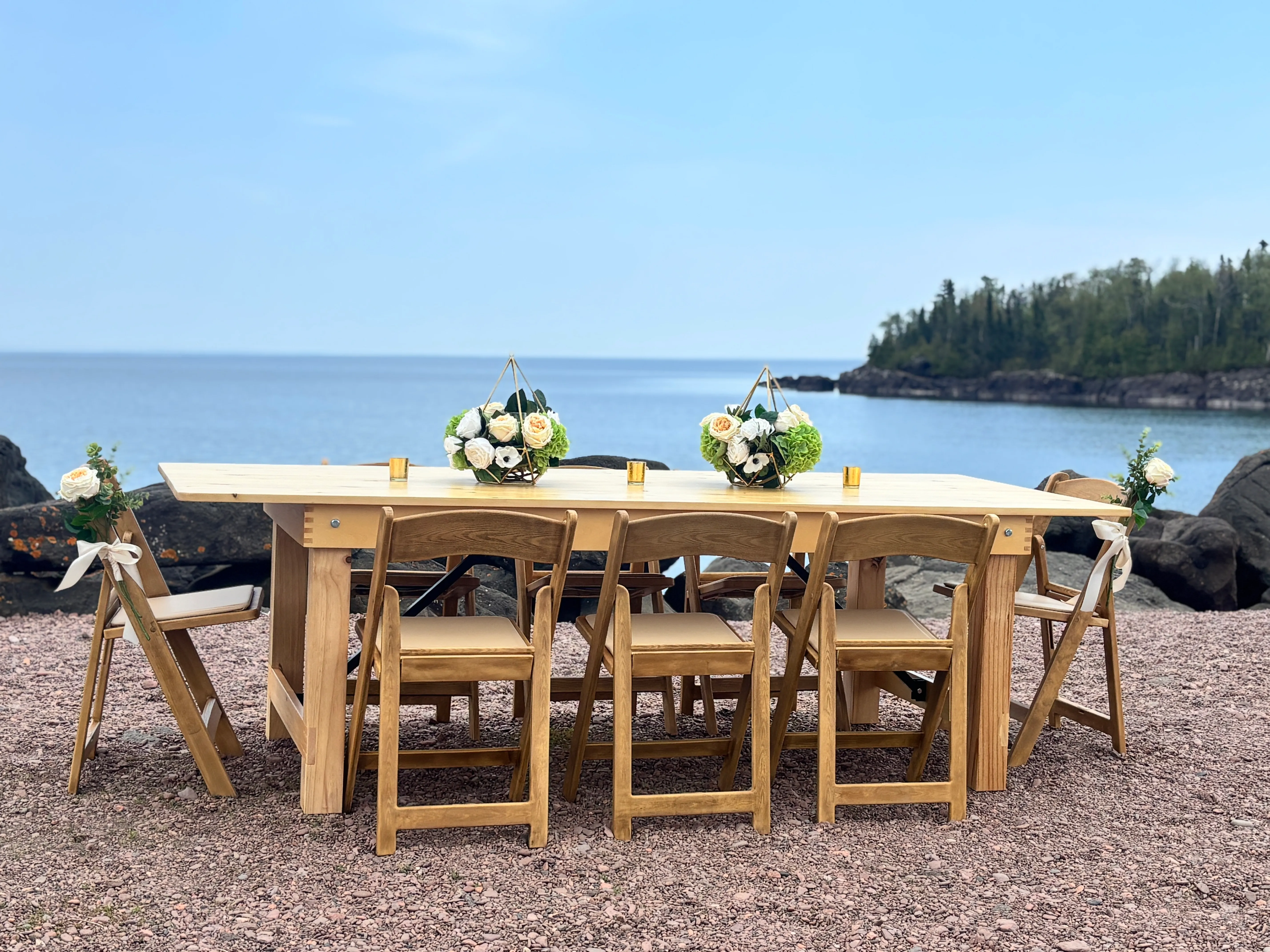 Farm Table and Chairs