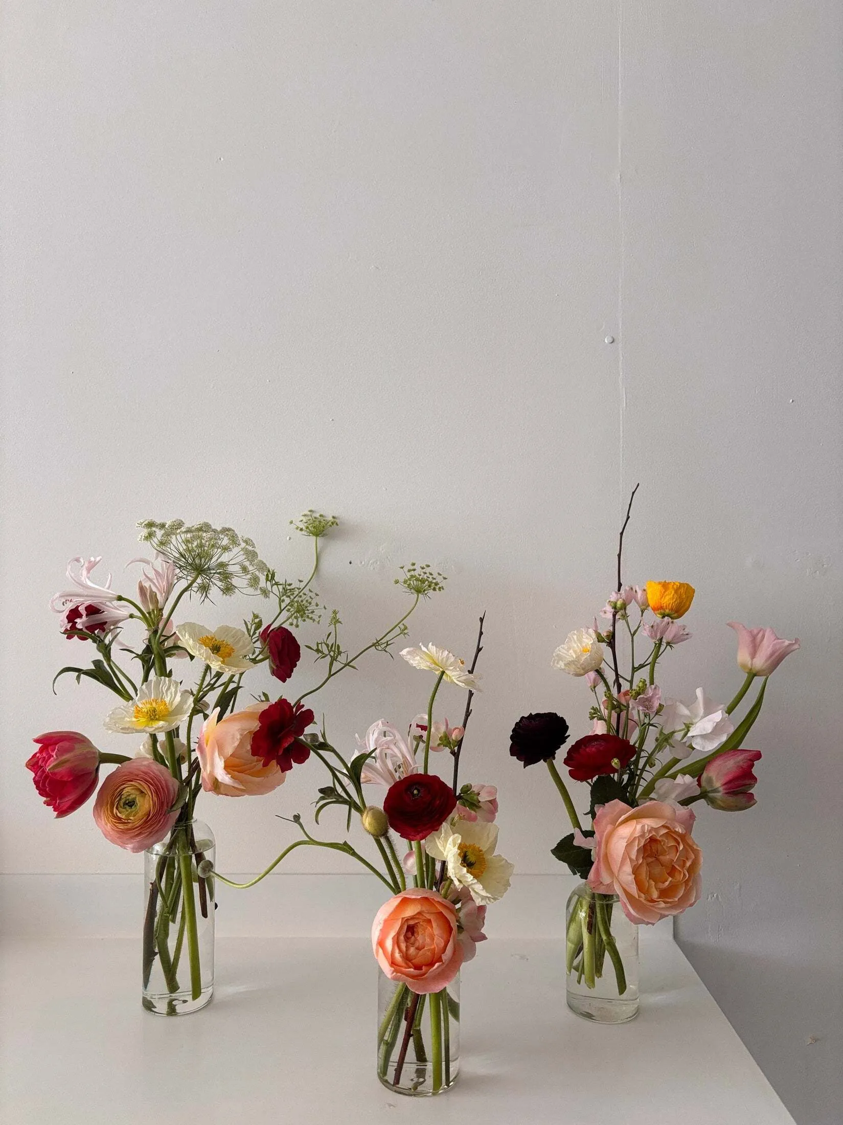 wildflower bud vase