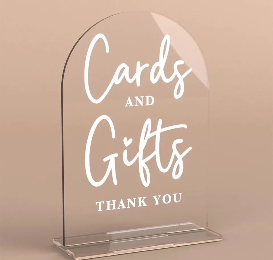Cards and Gifts Table Sign