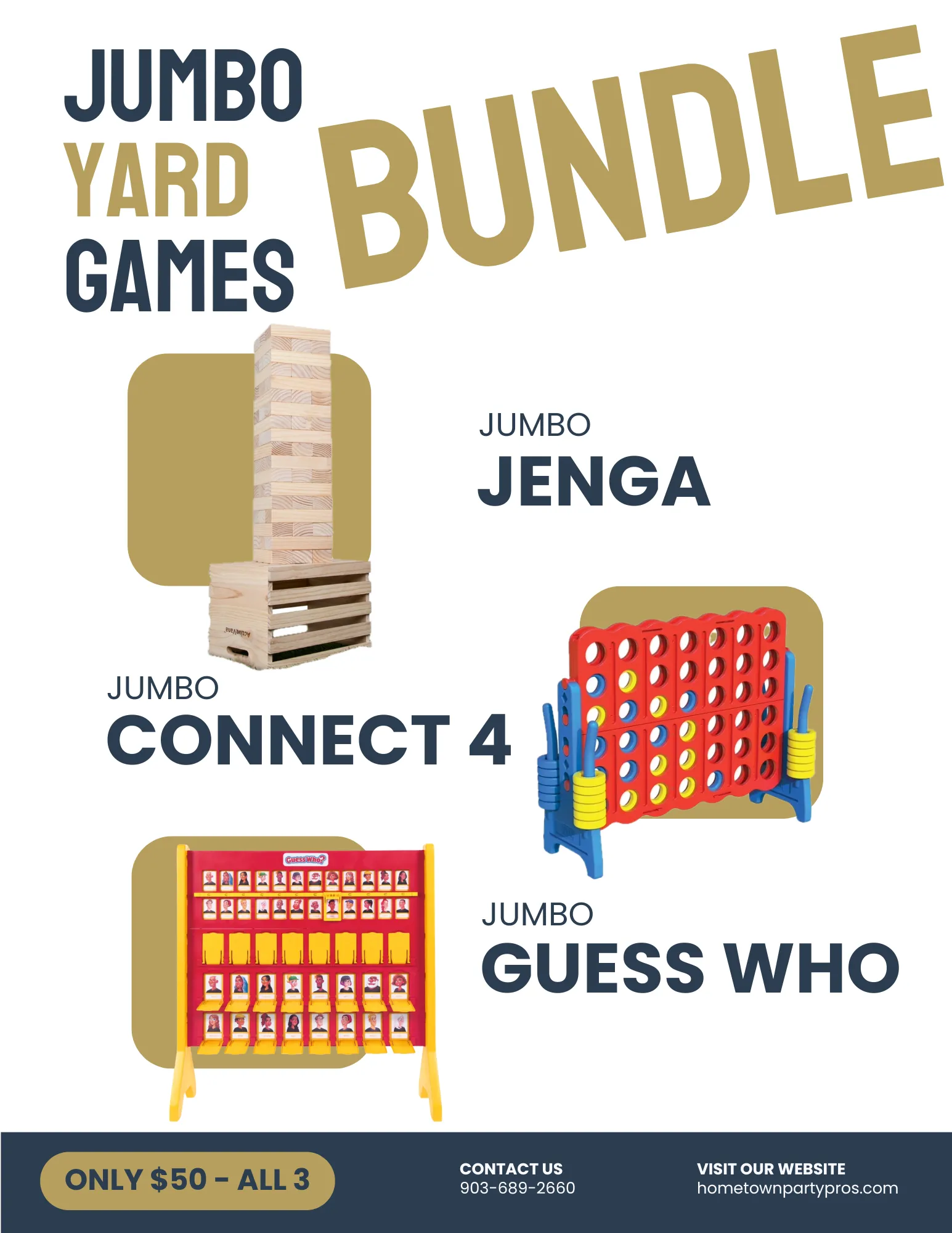 Jumbo Yard Games Bundle