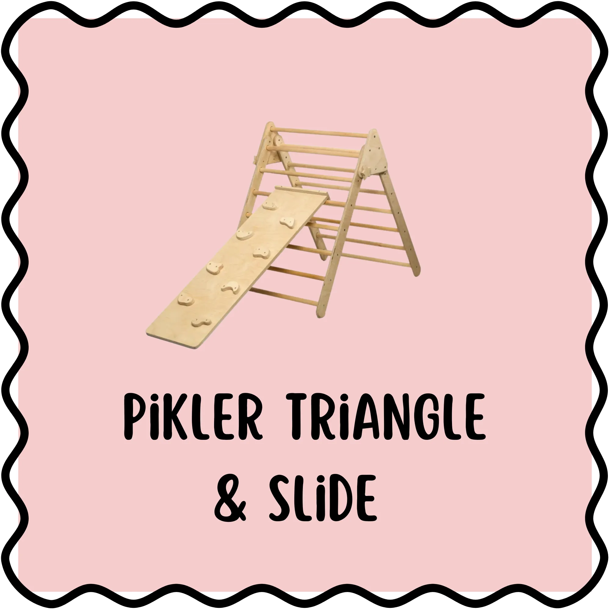 Pikler Triangle with Slide 🧗
