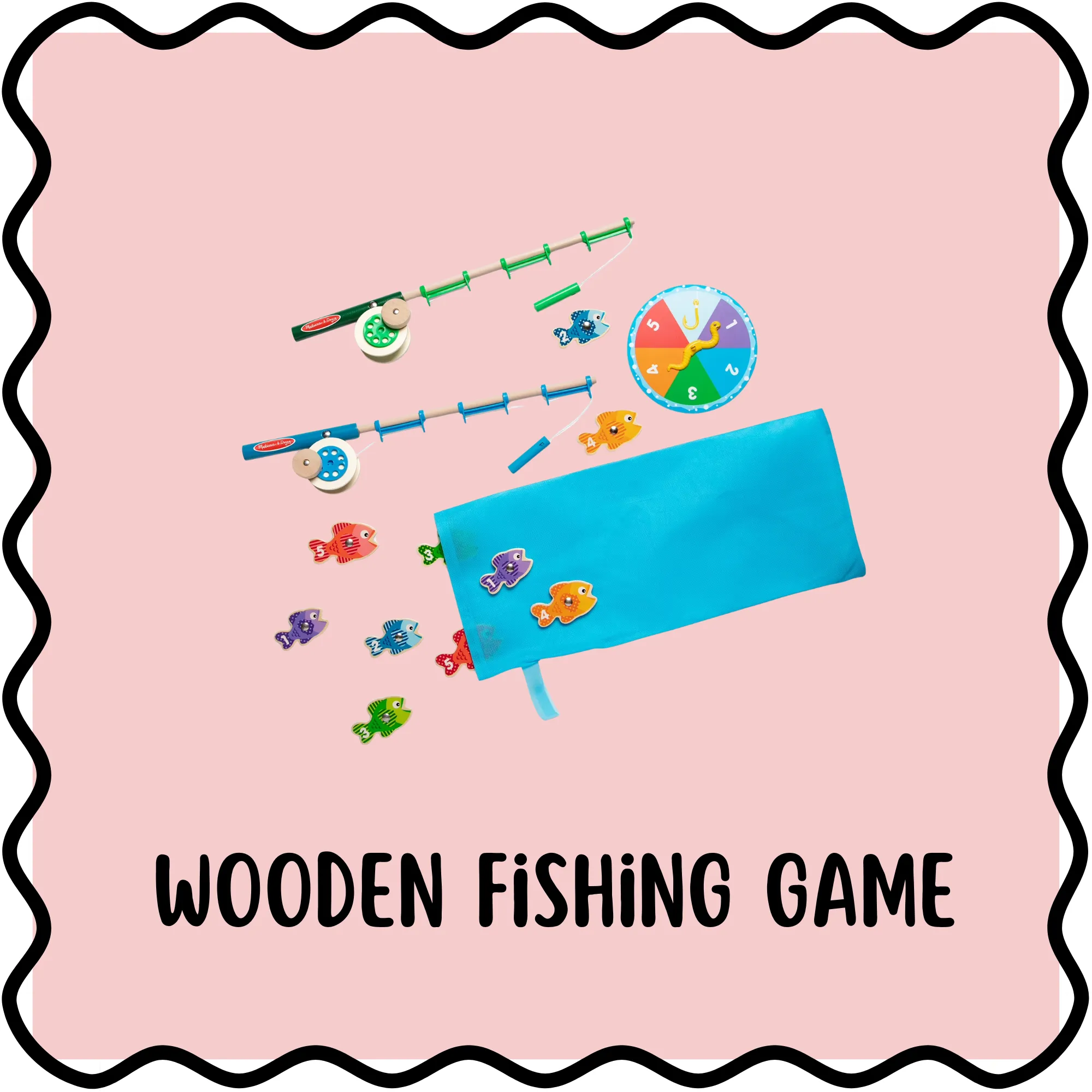 Wooden Fishing Game (Magnetic) 🎣