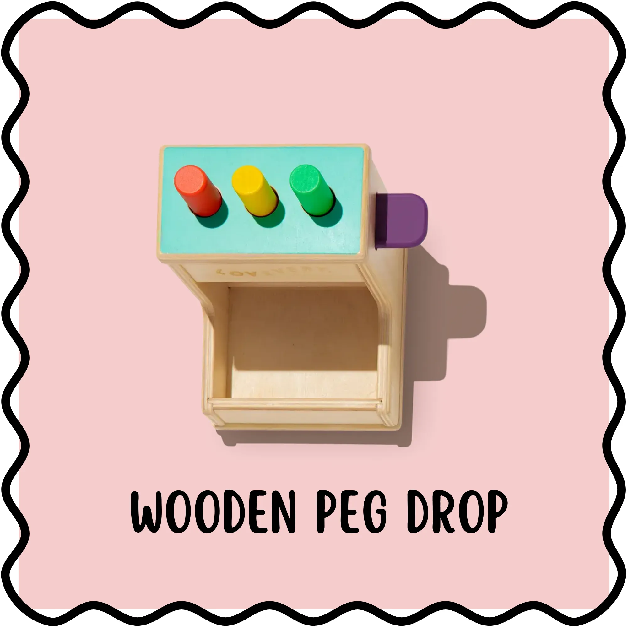 Wooden Peg Drop 🫳