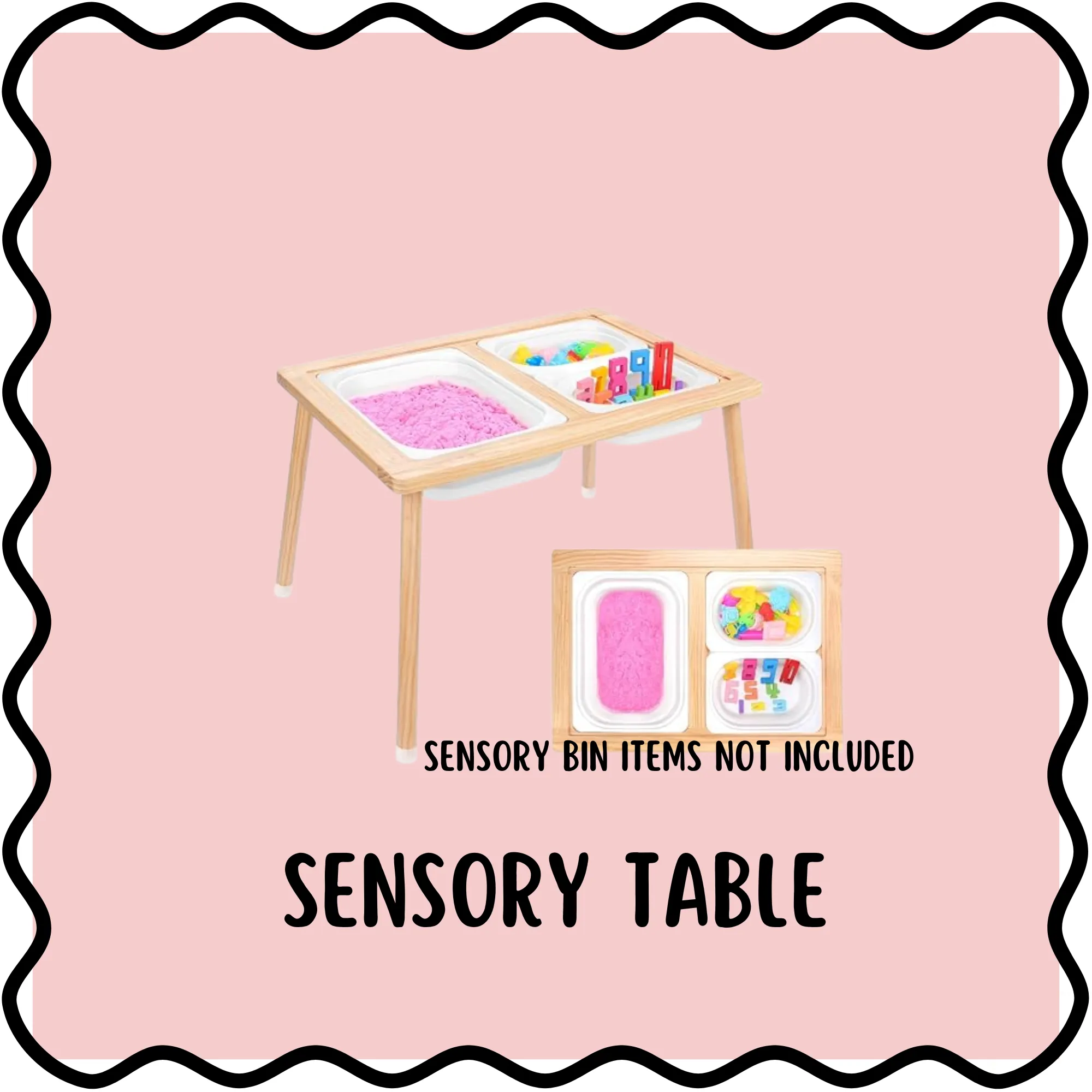 Sensory Table 🪵🎨