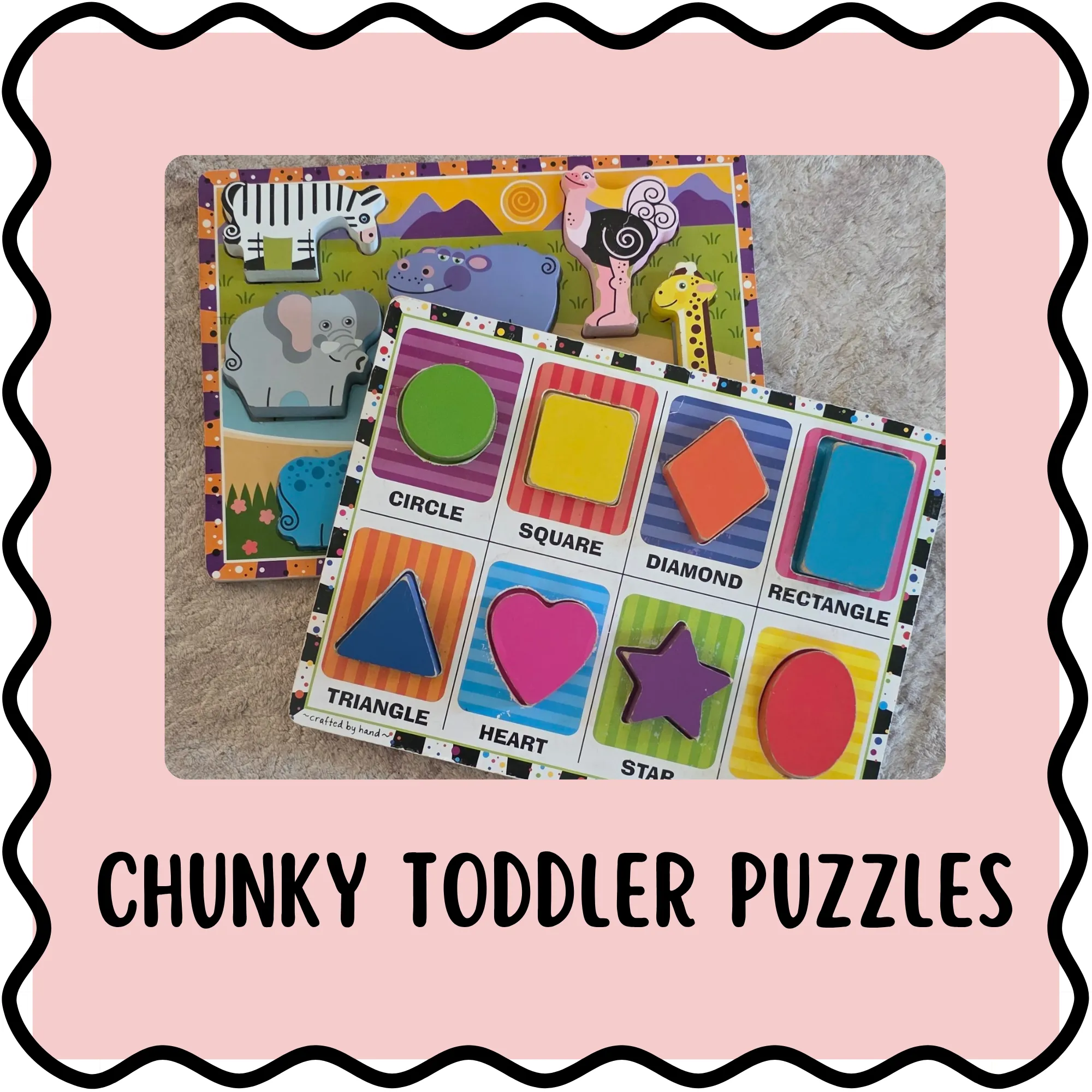 Chunky Toddler Puzzles 🧩
