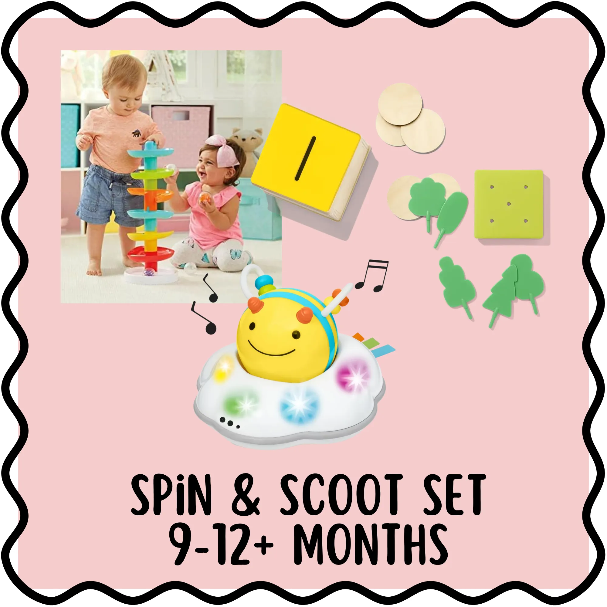 Spin & Scoot Set - 9-12+ Months