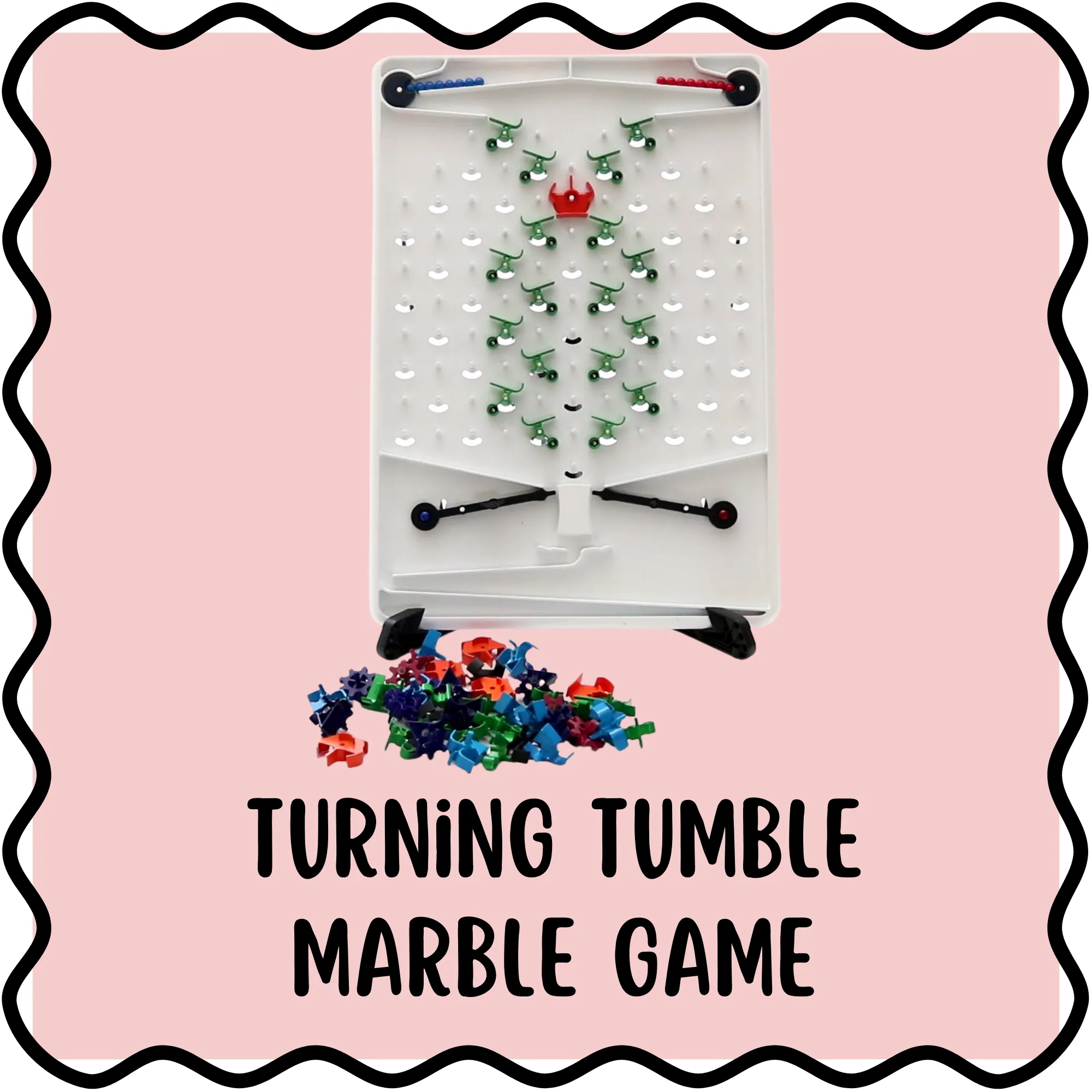 Turning Tumble Marble Track 