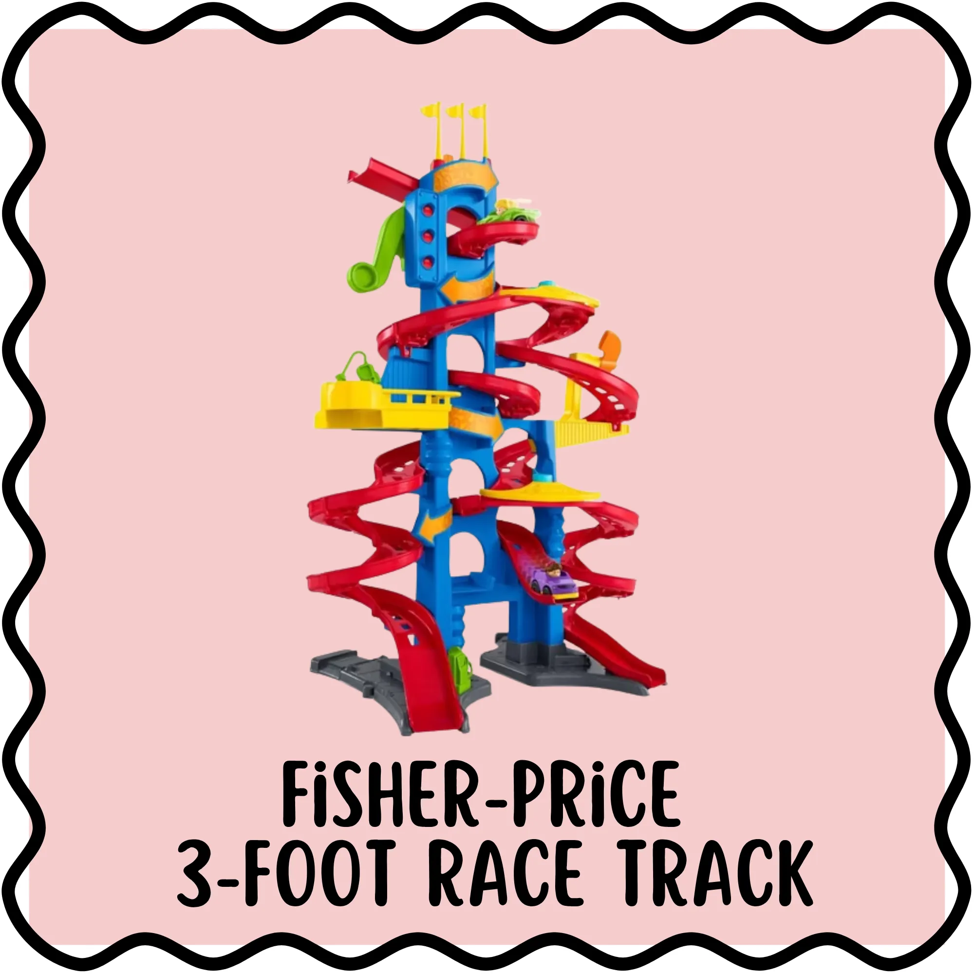 3 ft Fischer Price SkyTrack 