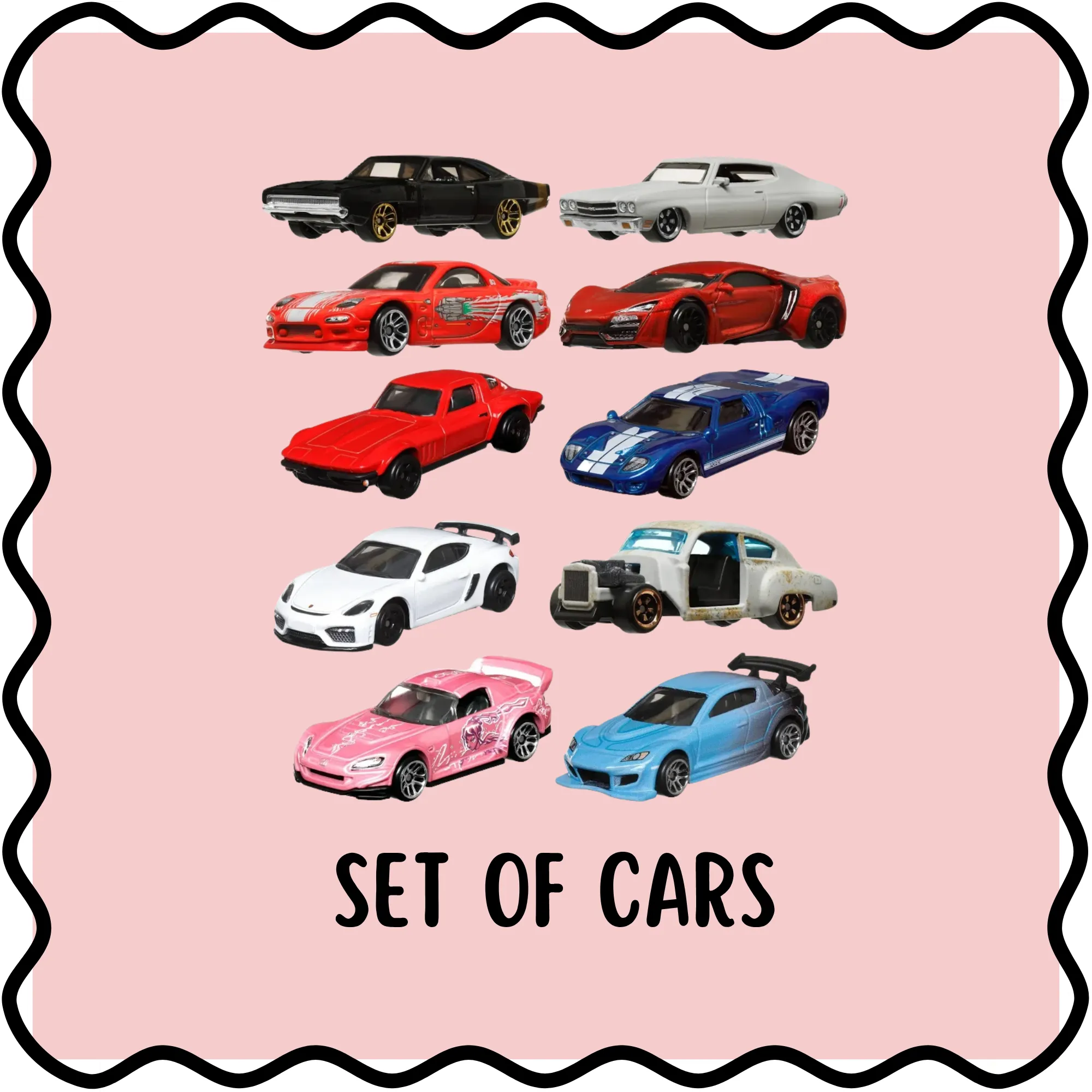 Set of Hot Wheels Cars 🏎️ 