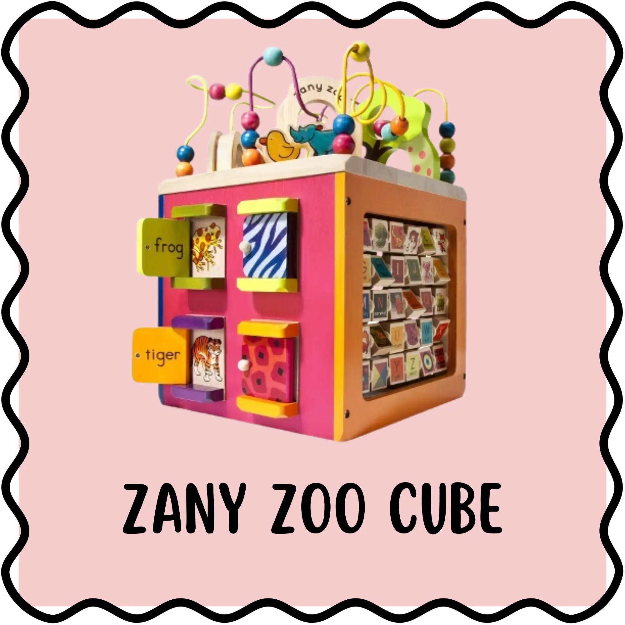 Zany Zoo Activity Cube