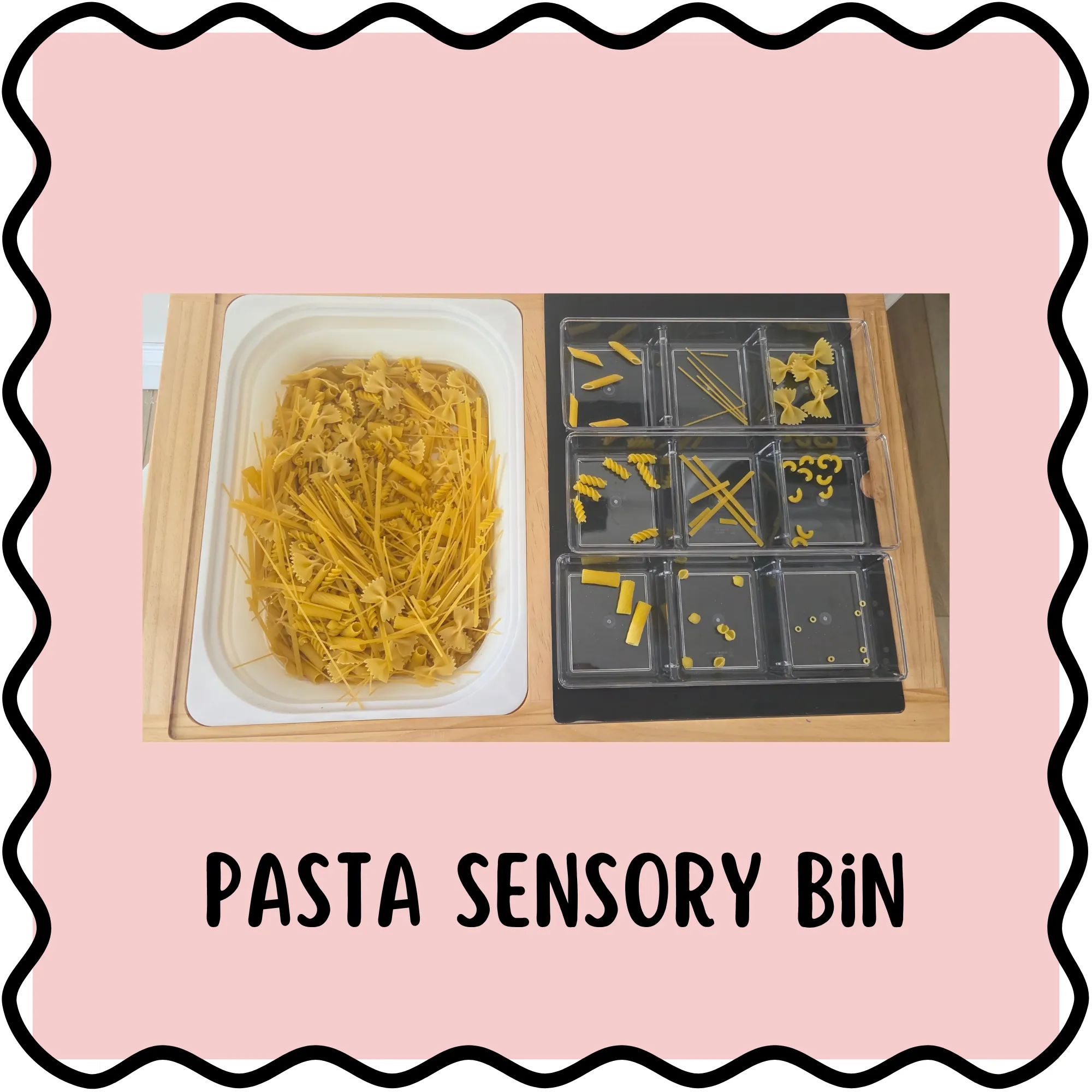 Pasta Sensory Bin 🍝
