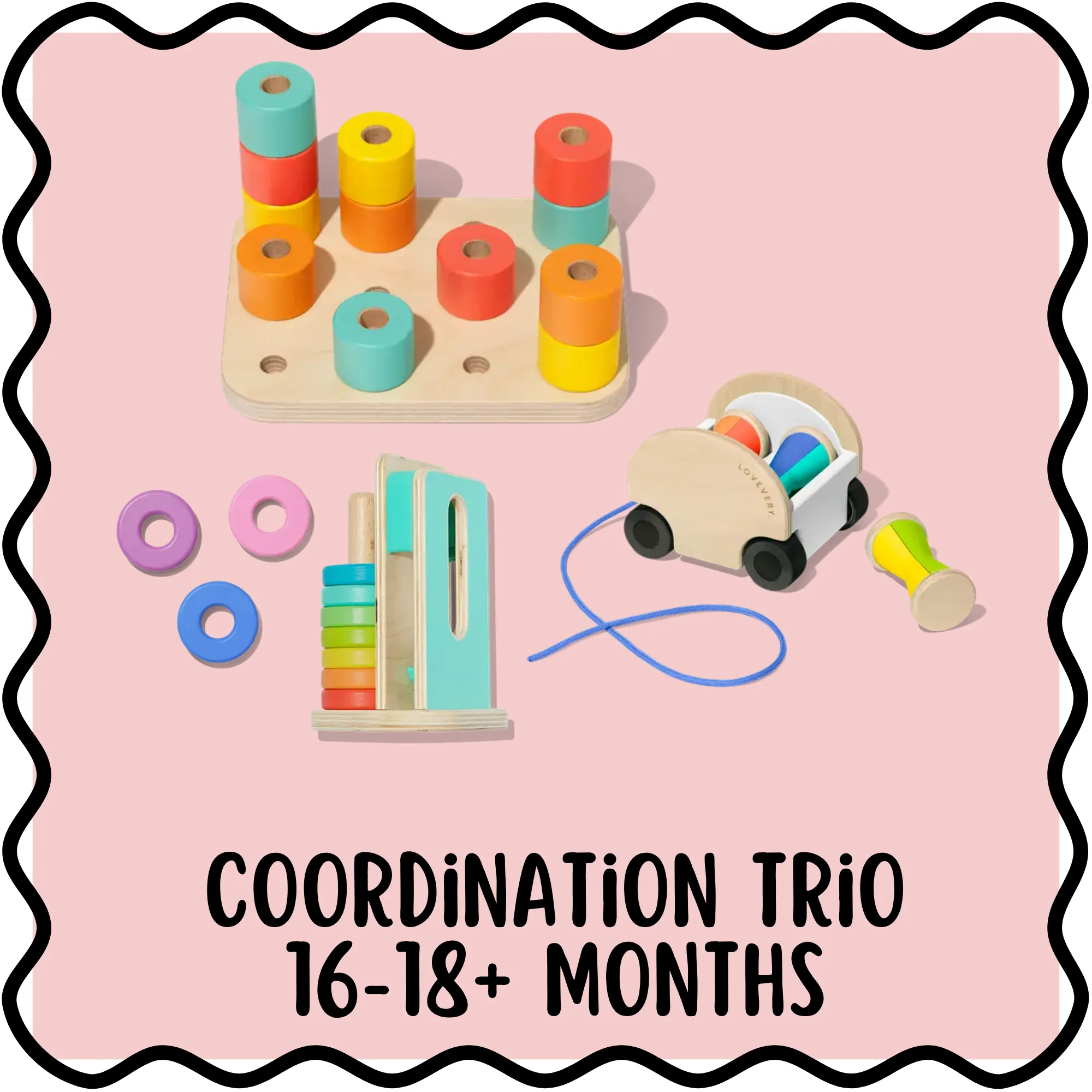 Coordination Trio - 16-18+ Months