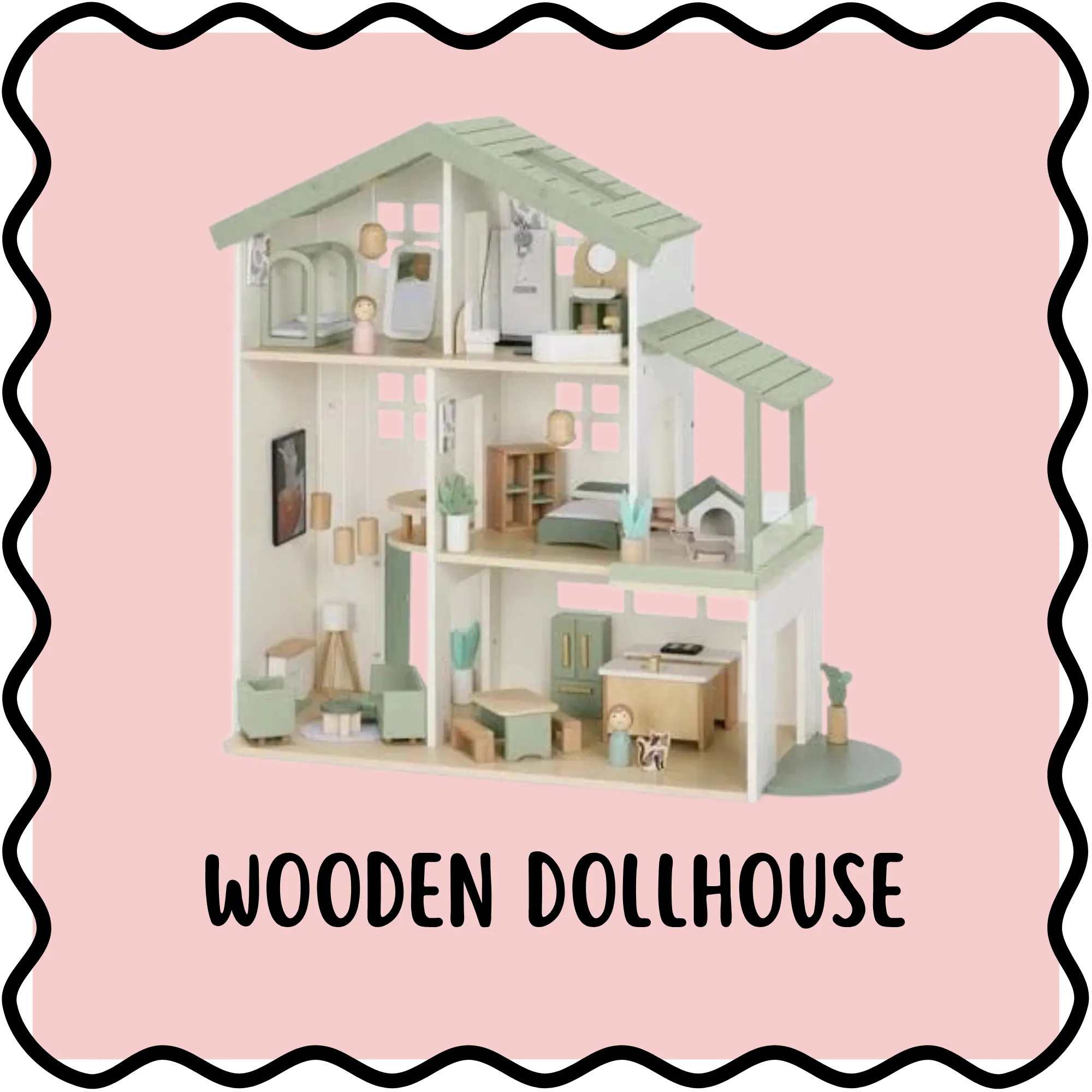 Wooden Doll House 🏡
