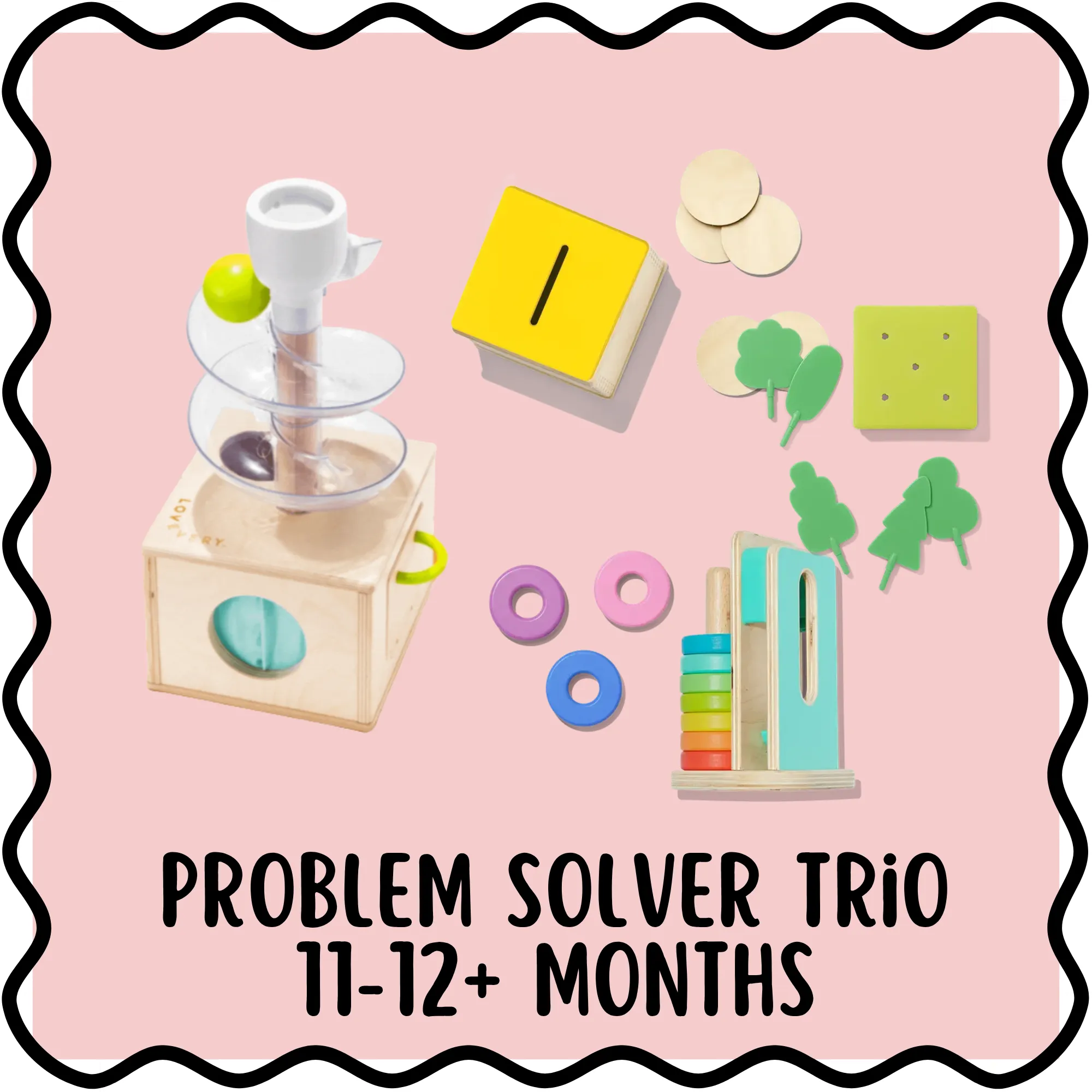 Problem Solver Trio - 11-12+ Months
