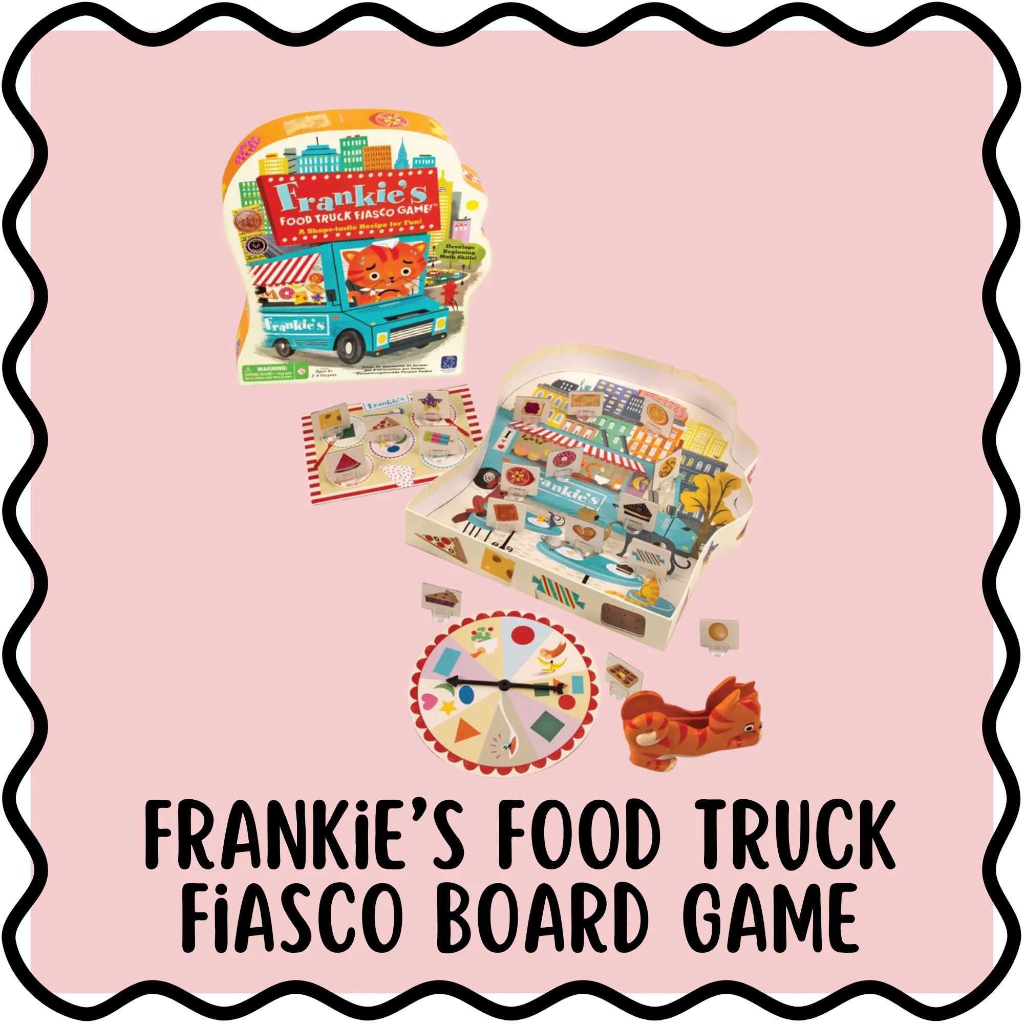 Frankie Food Truck Fiasco Board Game 🎲