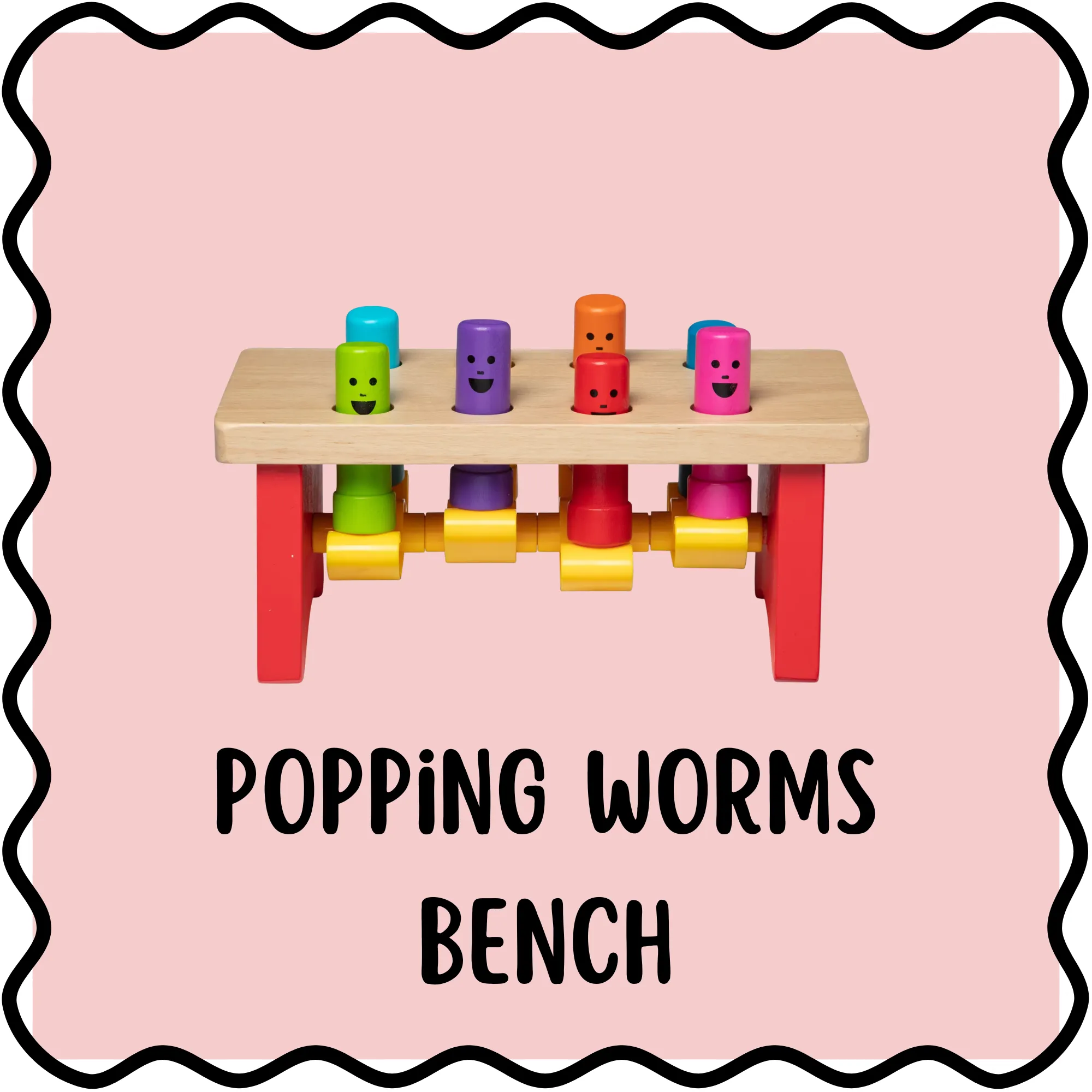 Popping Worms Bench 🪱