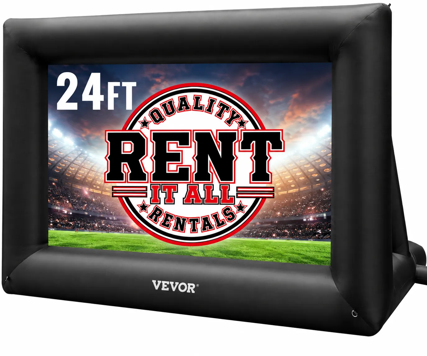 24 foot Blowup Screen
