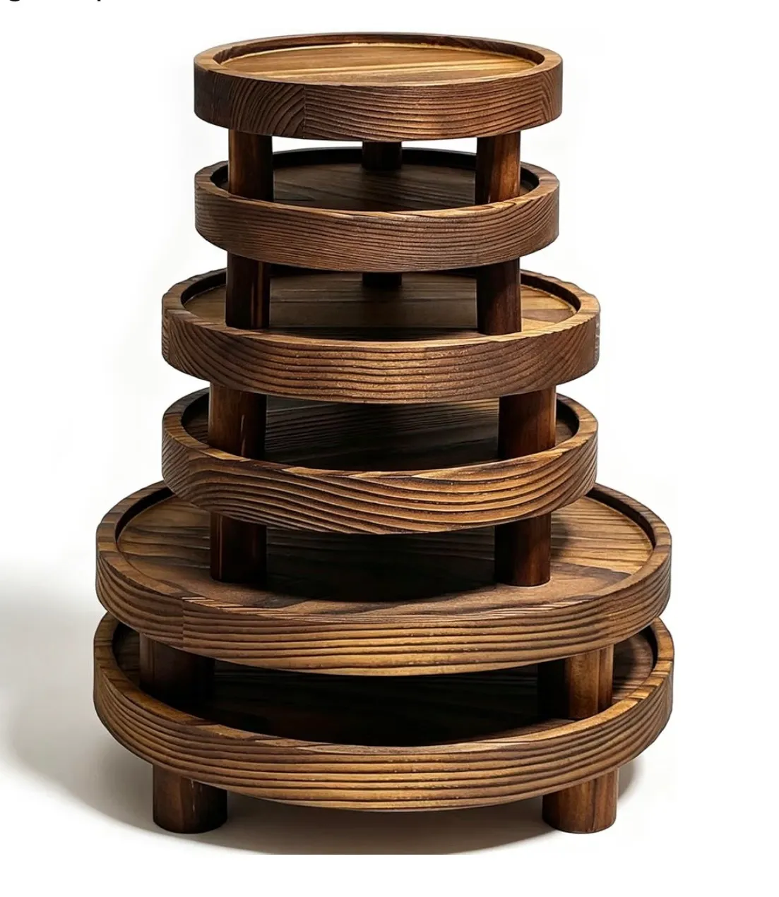 Wooden riser / displays (5" 6" 8")