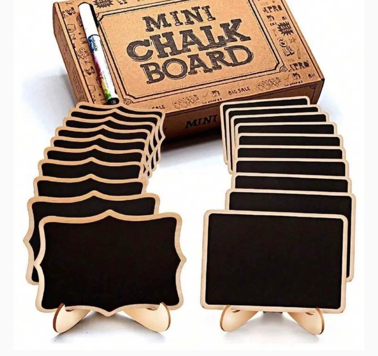 10 Mini Chalkboard Bundle