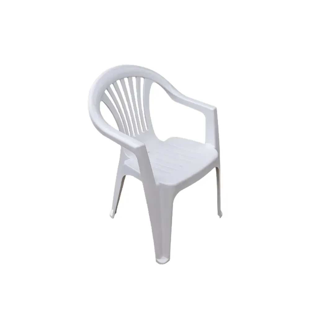 White Resin Chair