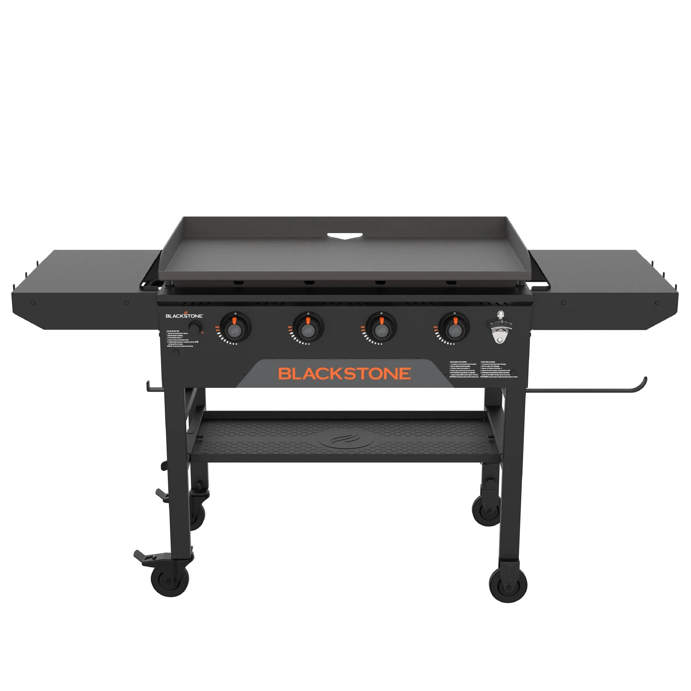36” blackstone grill with propane and utensils