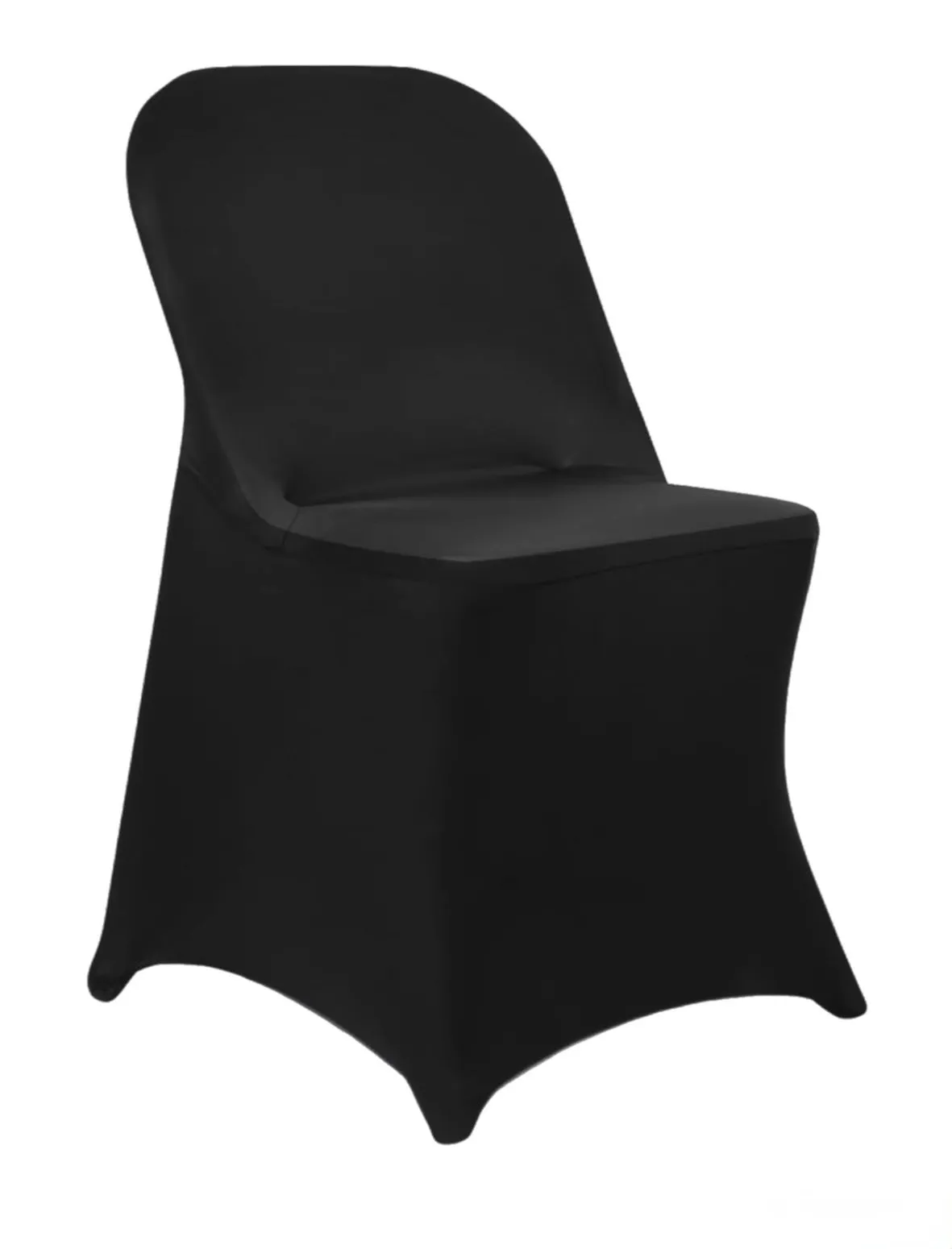 Black universal chair covers 