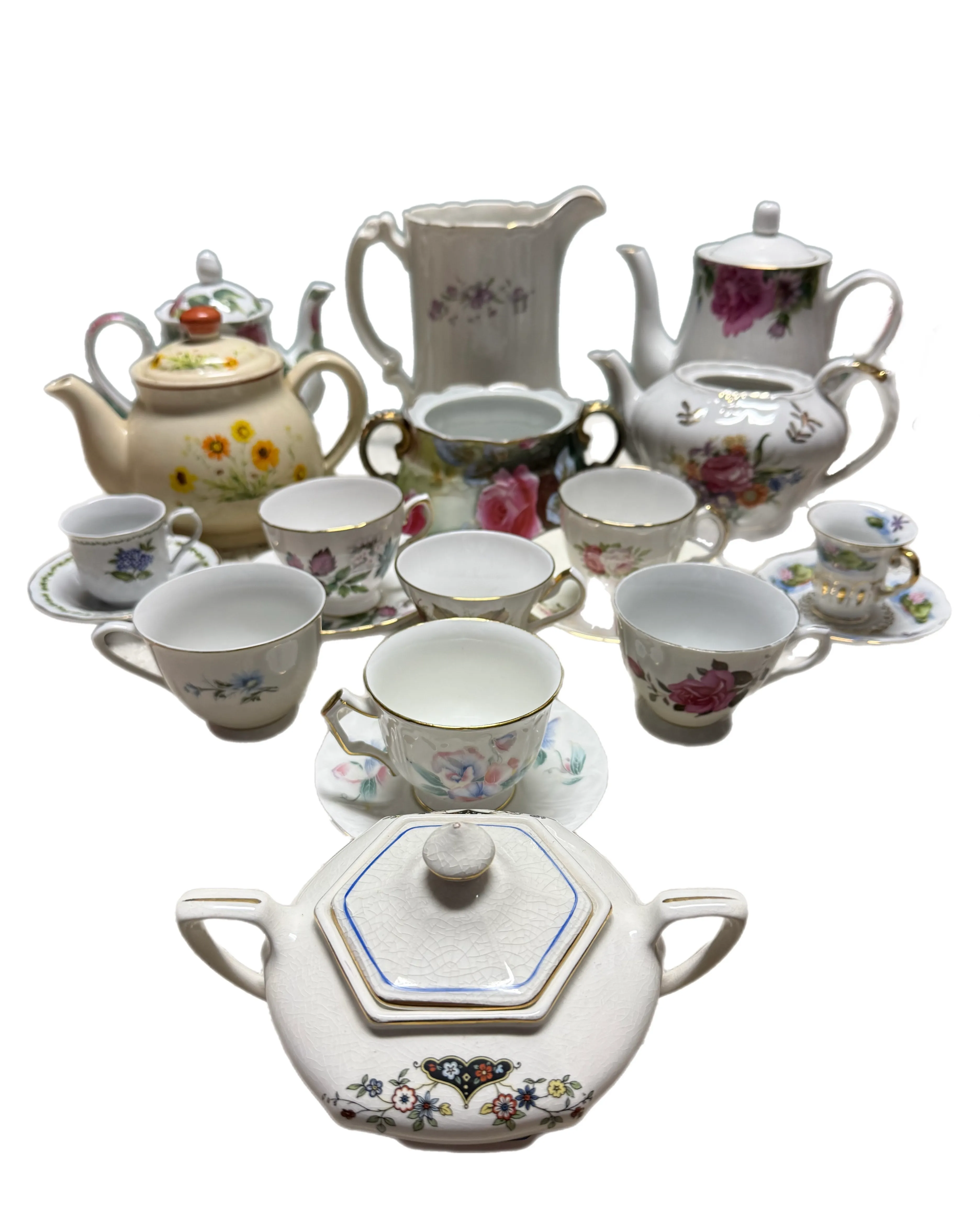 Mismatched Tea Party bundle 