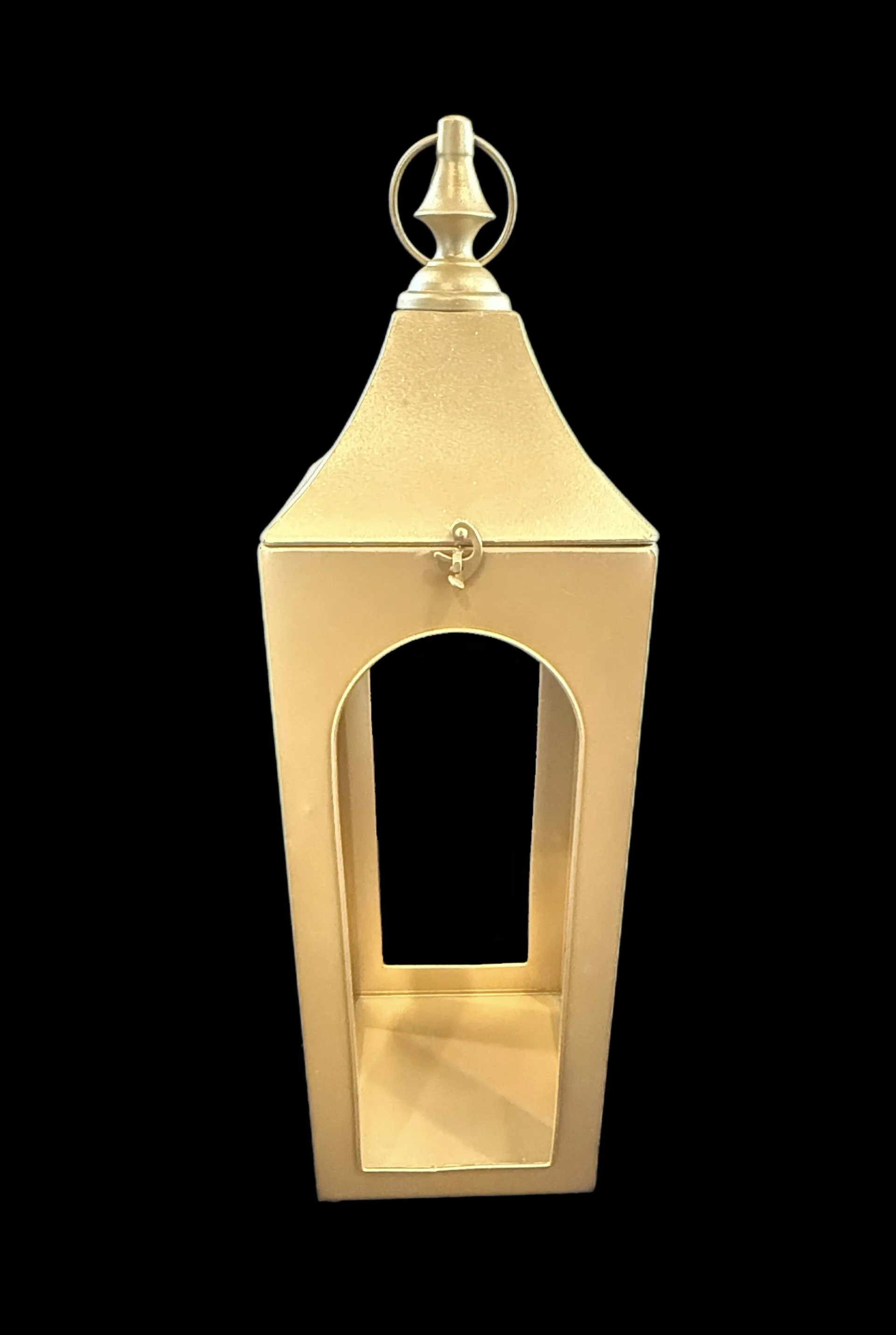 Gold Candle Lantern 