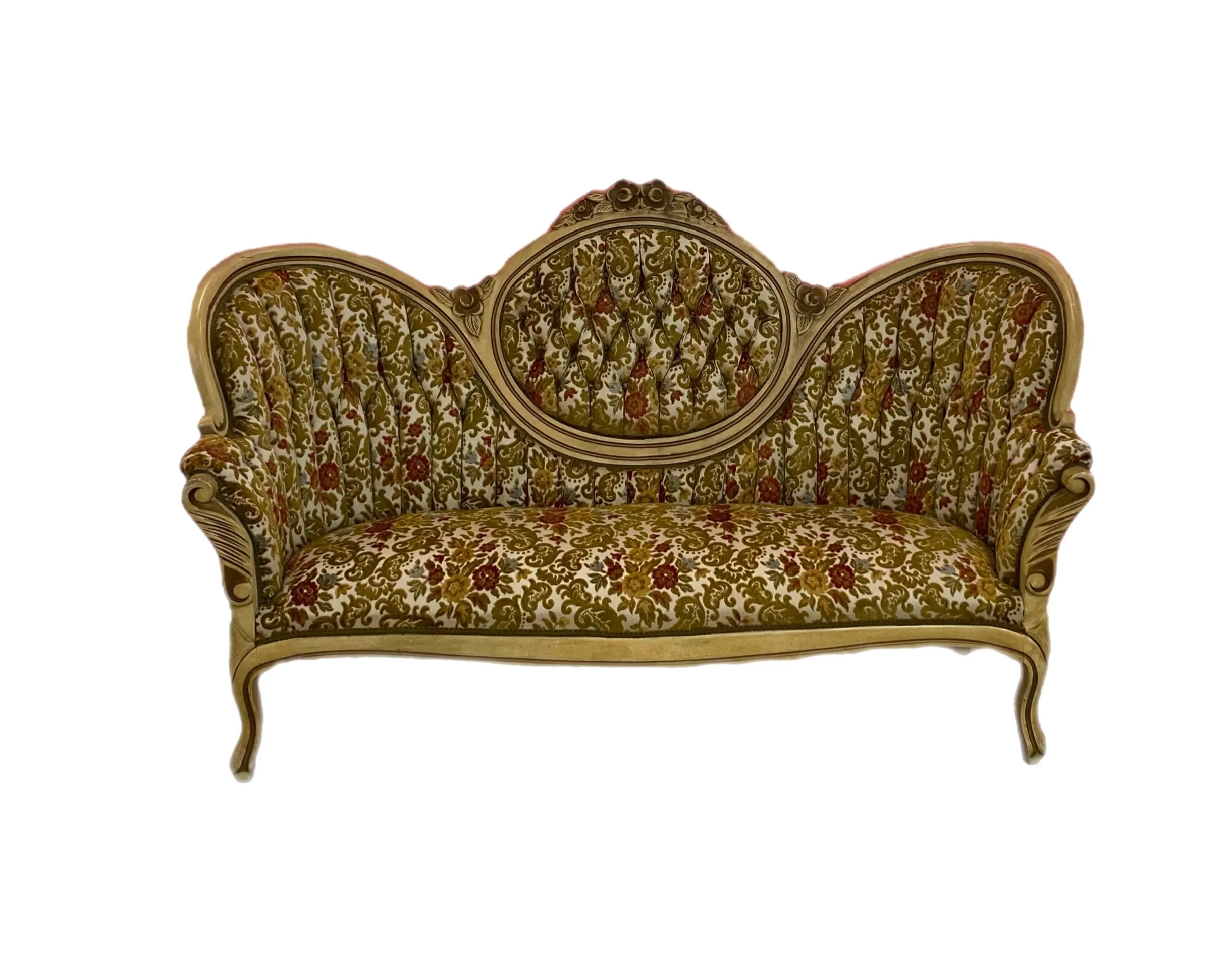 Floral antique couch 
