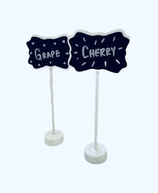 Mini Chalkboard Signs (4) 