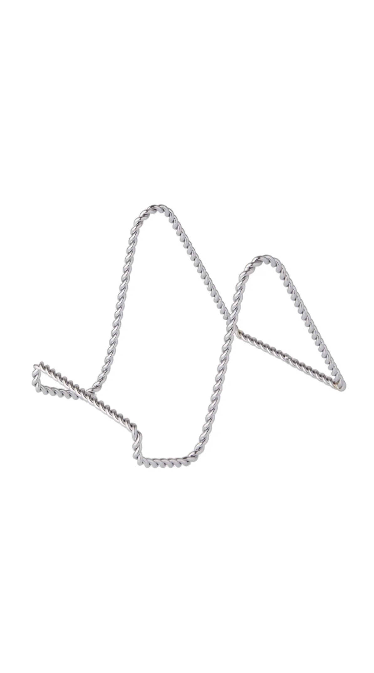 Twisted Silver Picture Stand