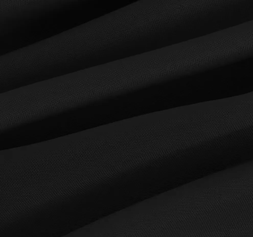 90”x132” black tablecloth 