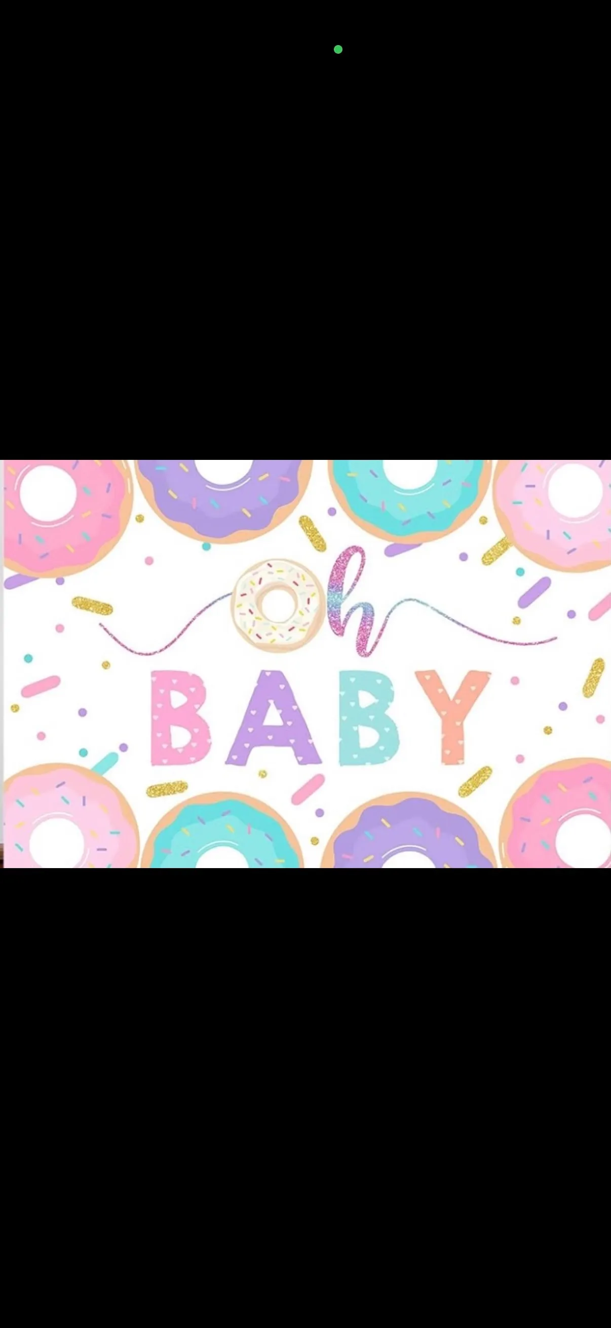 Pink Donut Baby Shower Bundle